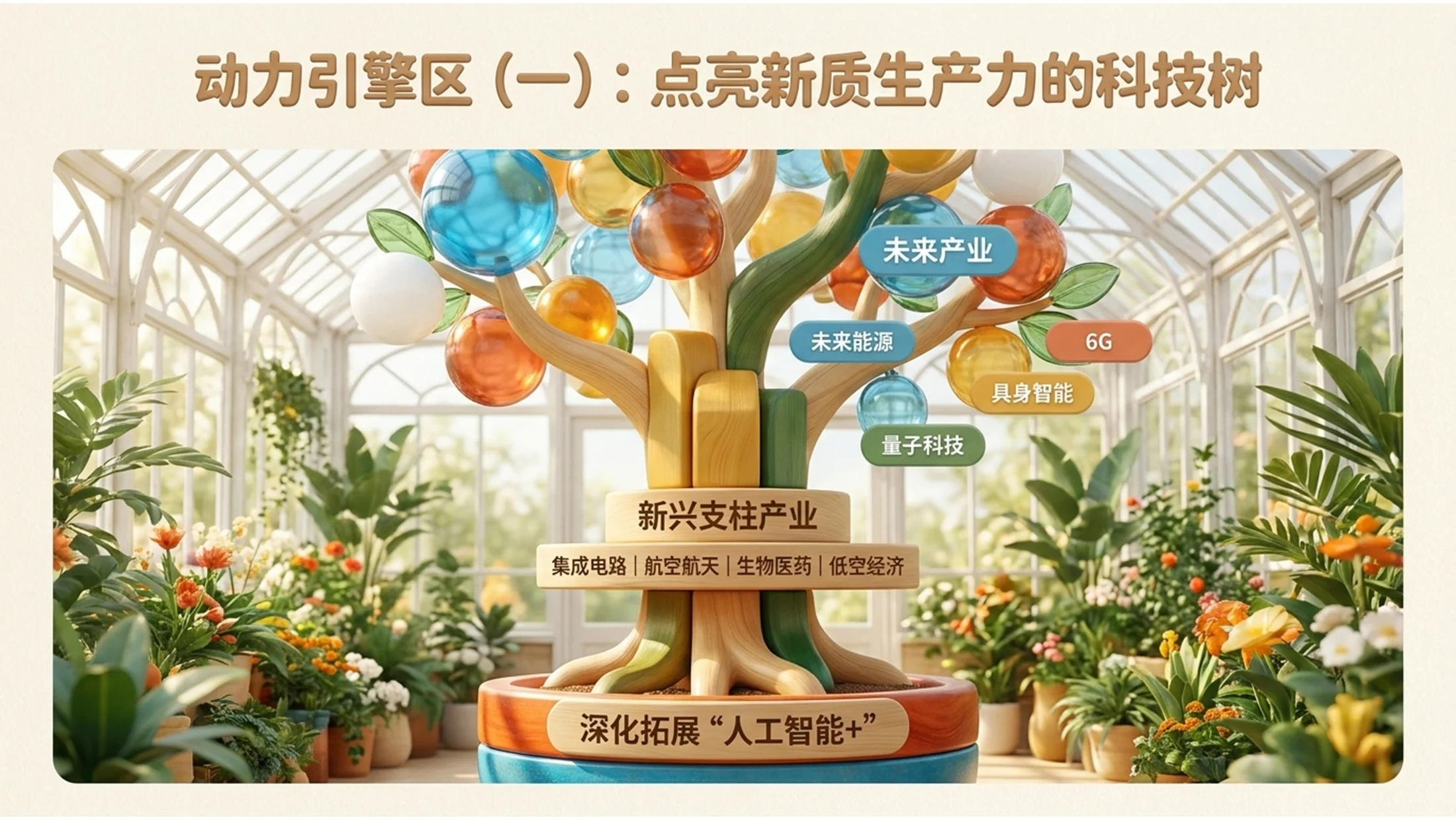 3D立体卡通皮克斯动画风格政府工作报告PPT - 预览图7