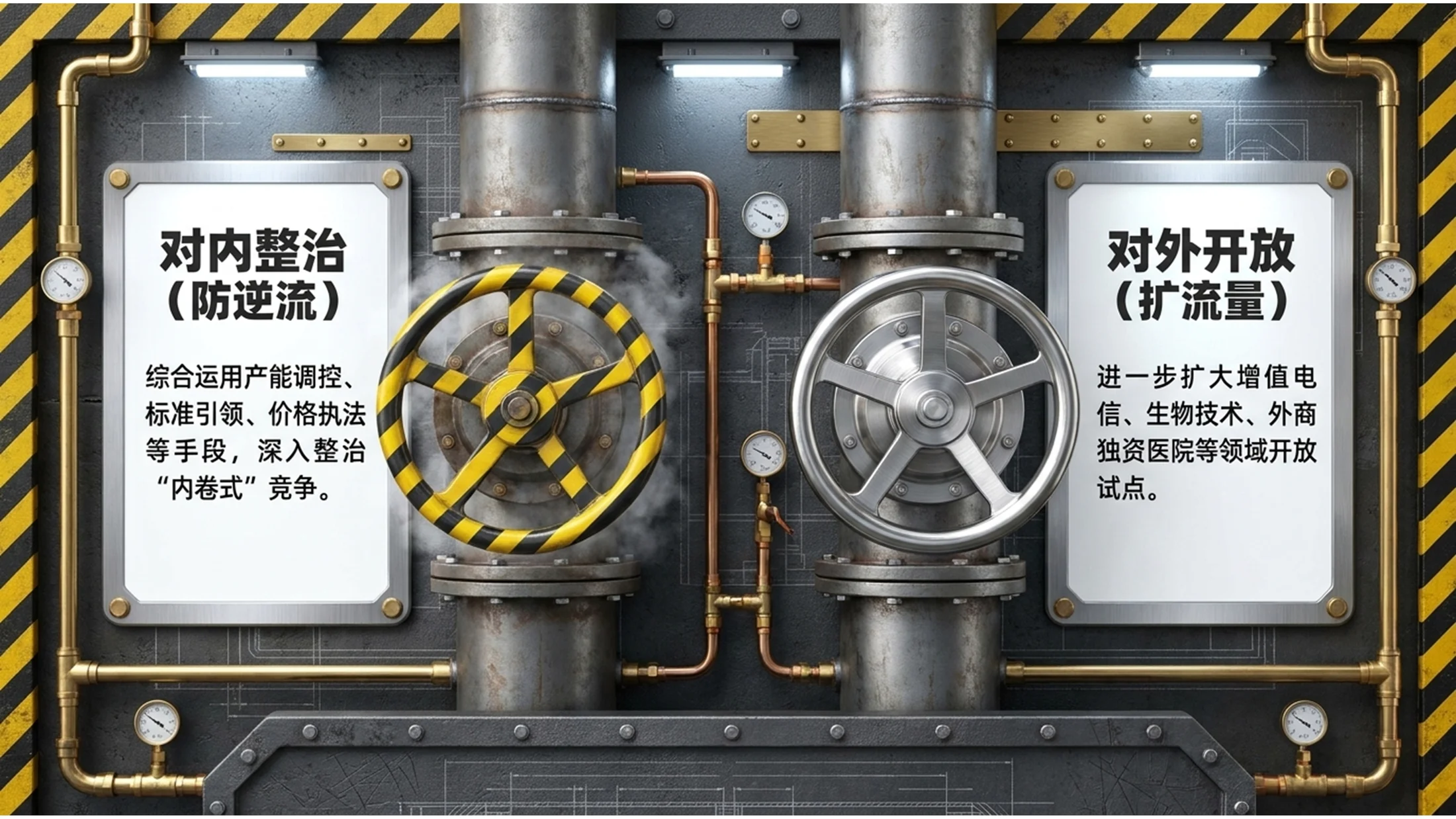 钢铁时代金属铸铁工业风格政府工作报告PPT - 预览图12