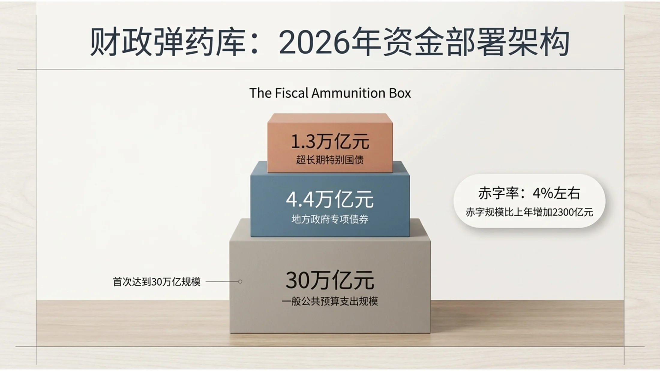 极简北欧浅木风格政府工作报告PPT - 预览图4