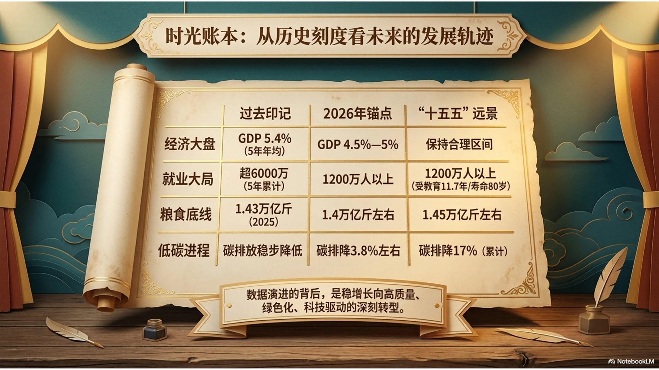 卡通可爱3D绘本剧场风格政府工作报告PPT - 预览图4
