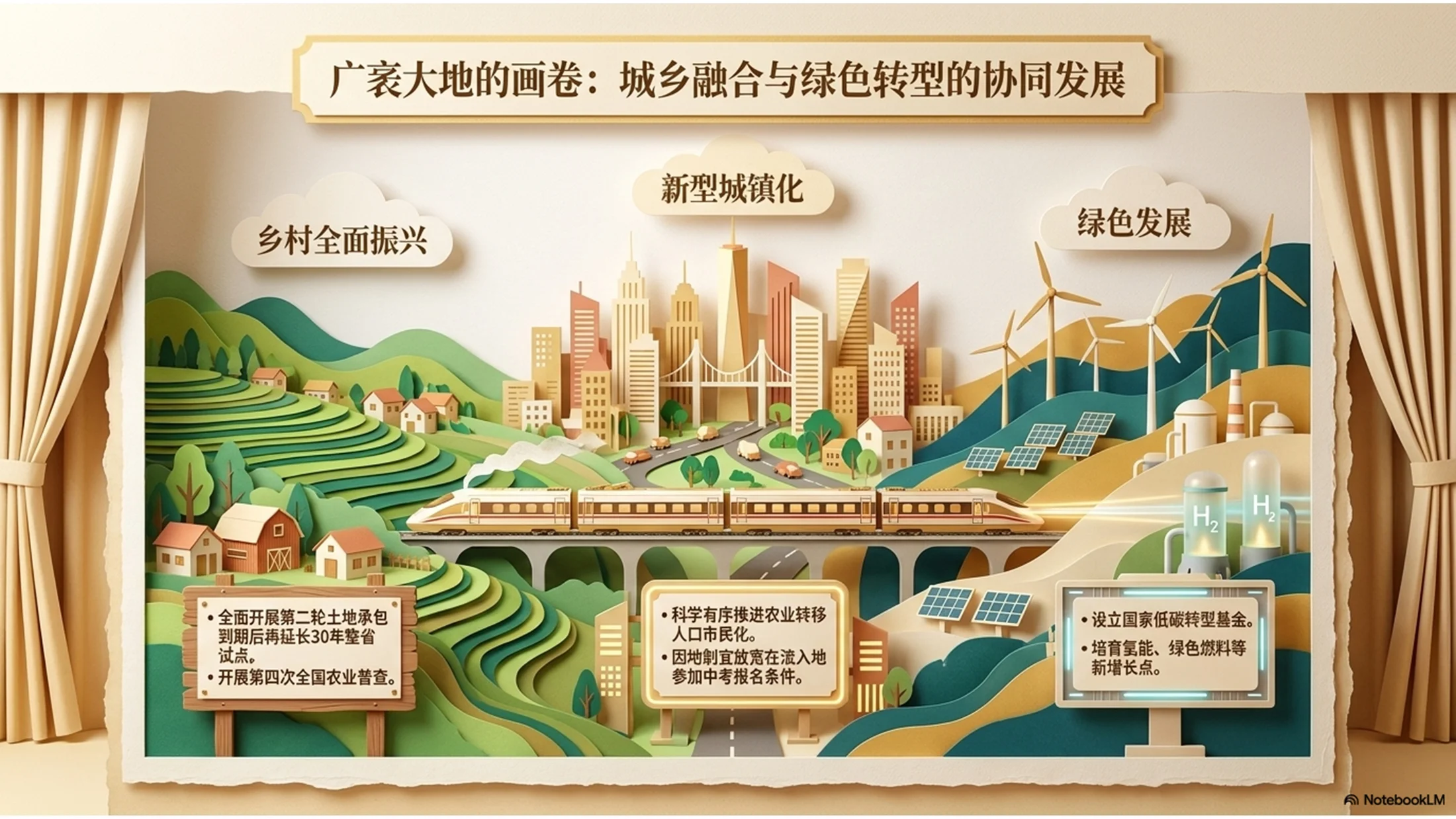 卡通可爱3D绘本剧场风格政府工作报告PPT - 预览图8
