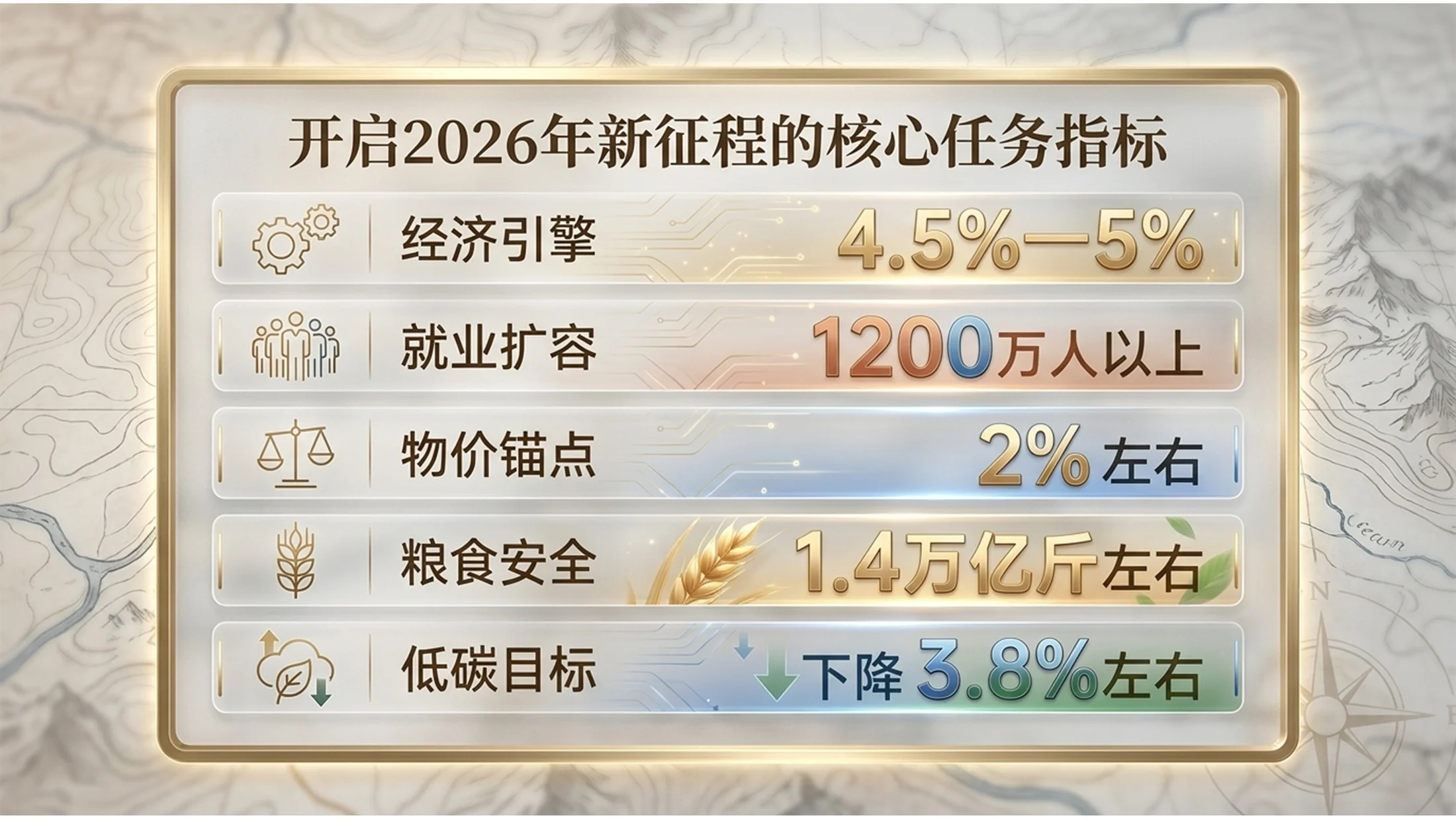 卡通手绘冒险地图风格政府工作报告PPT - 预览图4