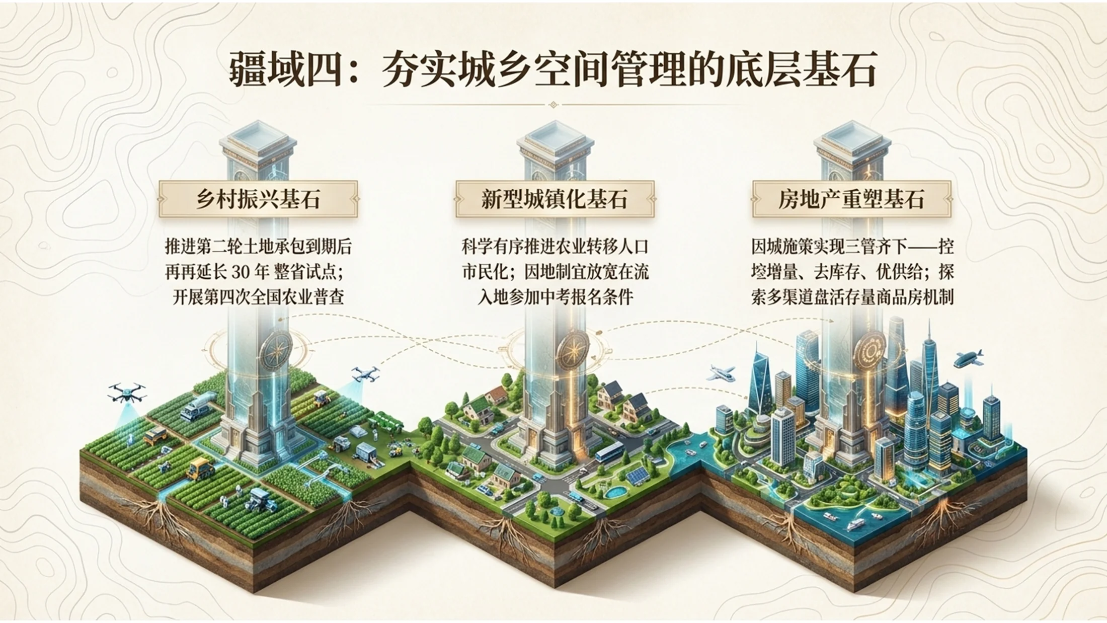 卡通手绘冒险地图风格政府工作报告PPT - 预览图9