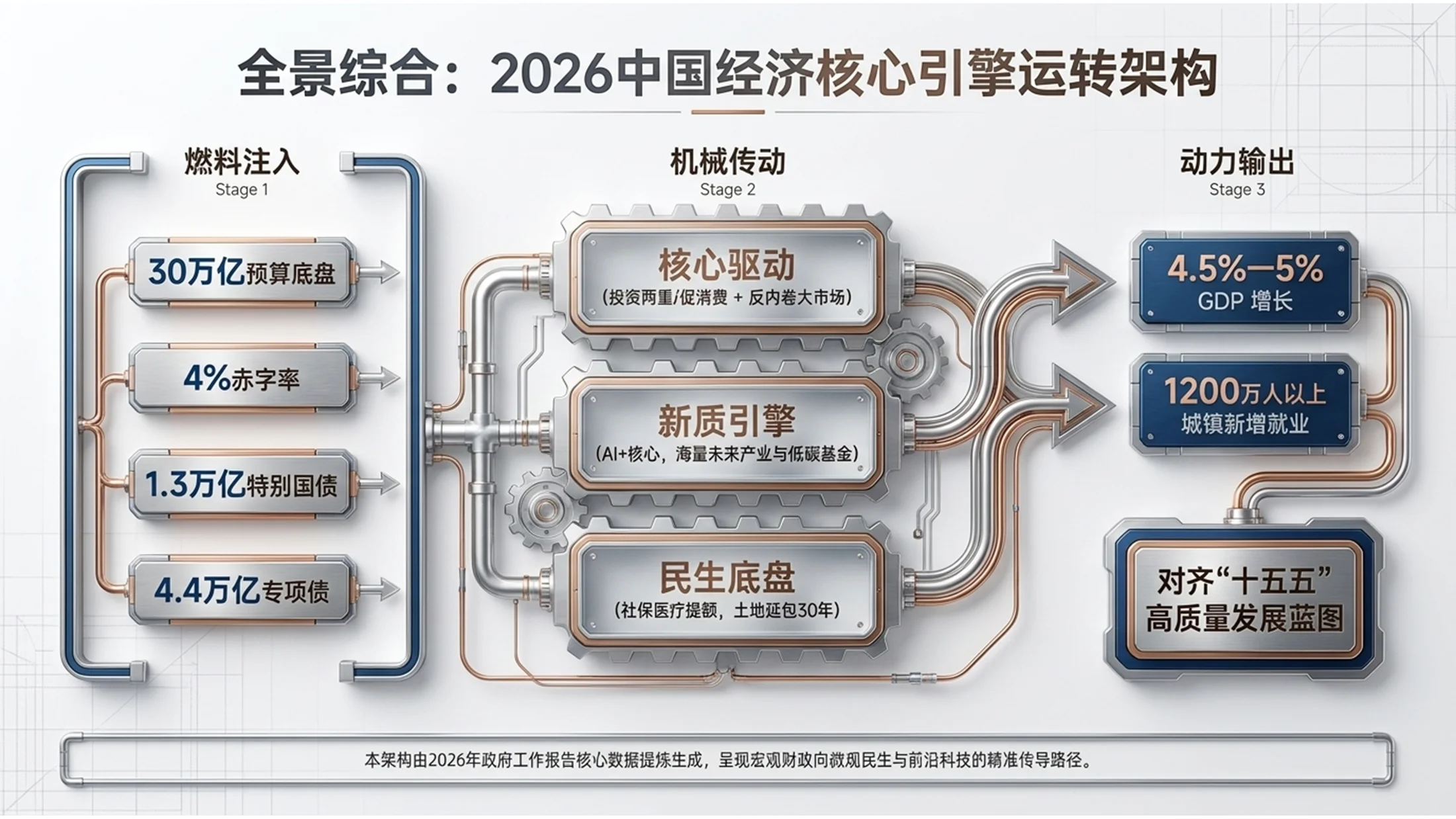 拉丝钢板镜面金属风格政府工作报告PPT - 预览图10