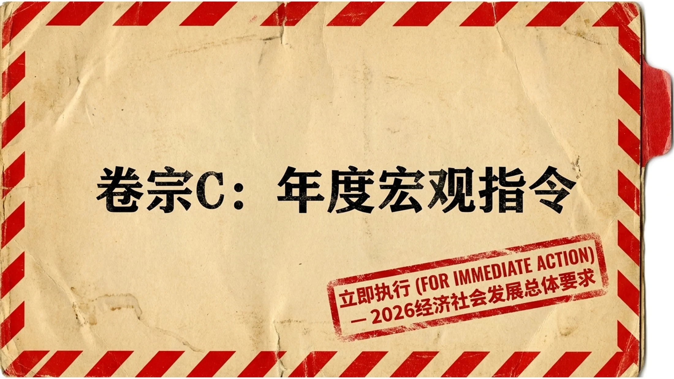 牛皮袋法律卷宗叙事风格政府工作报告PPT - 预览图7