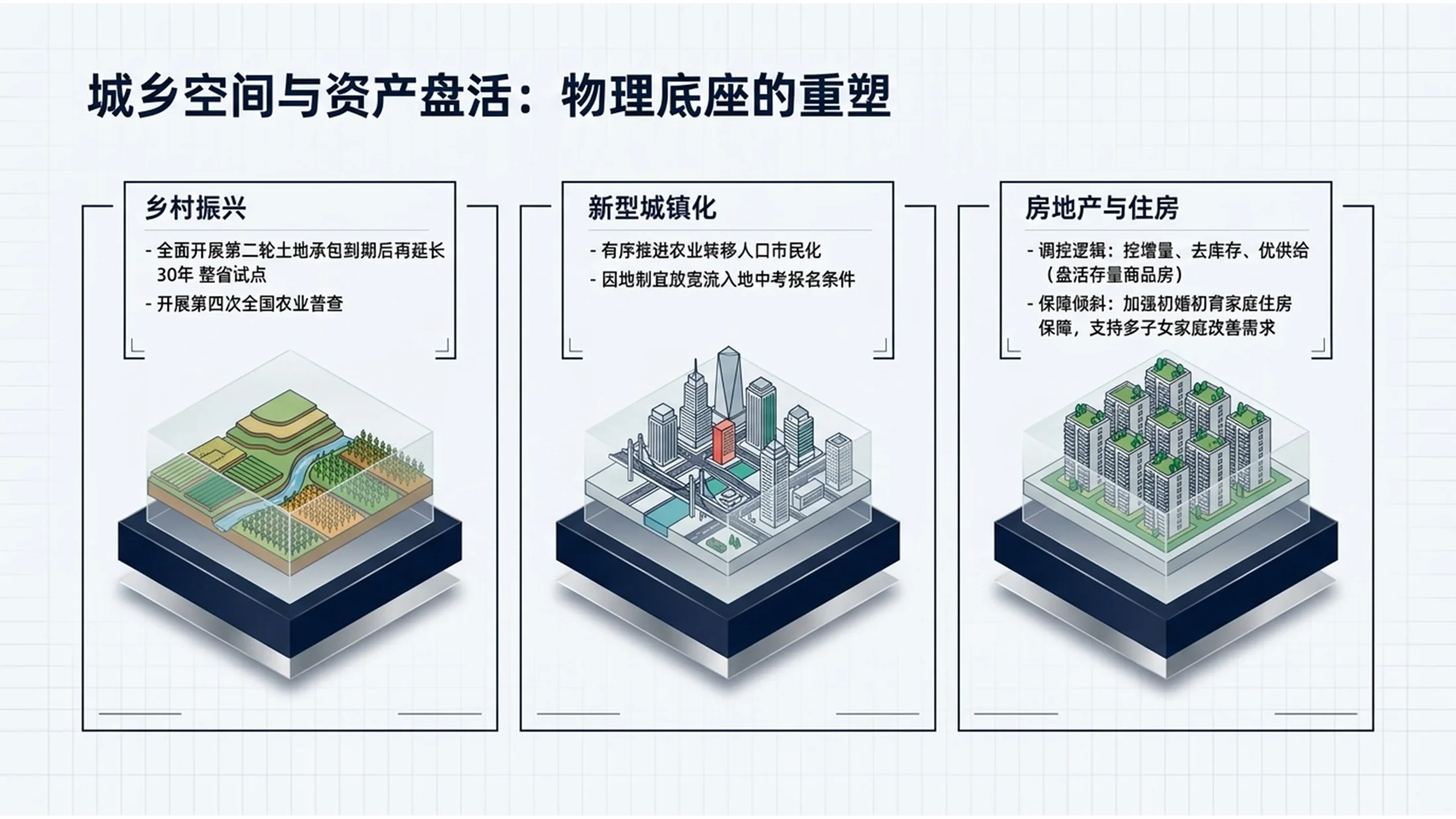 抽象玻璃材质全息叠层风格政府工作报告PPT - 预览图12