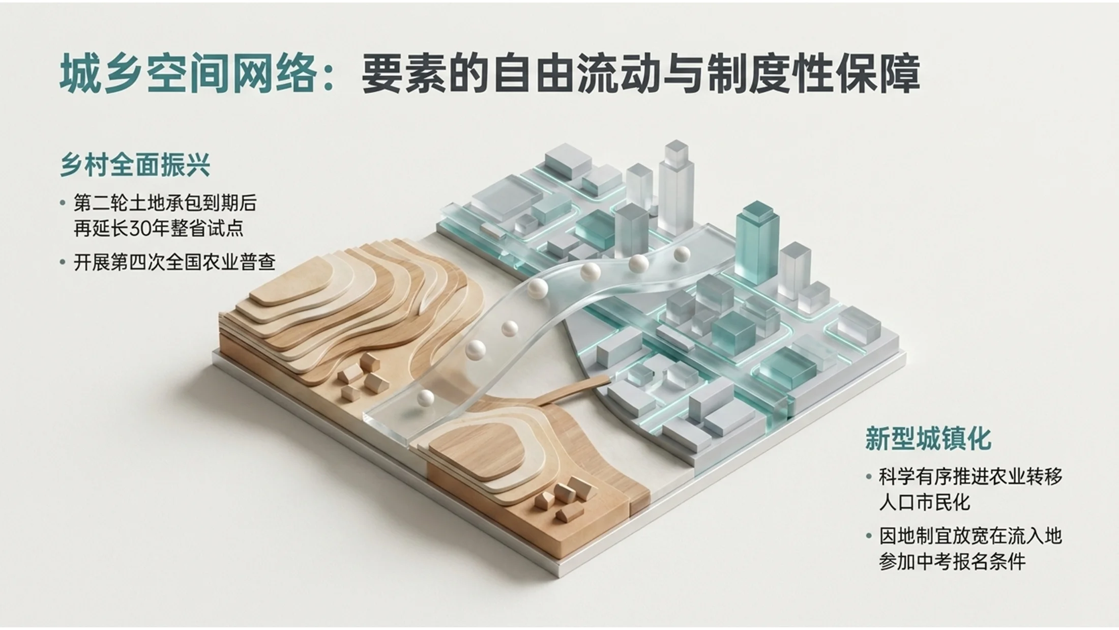 立体数据洪流实体化风格政府工作报告PPT - 预览图11