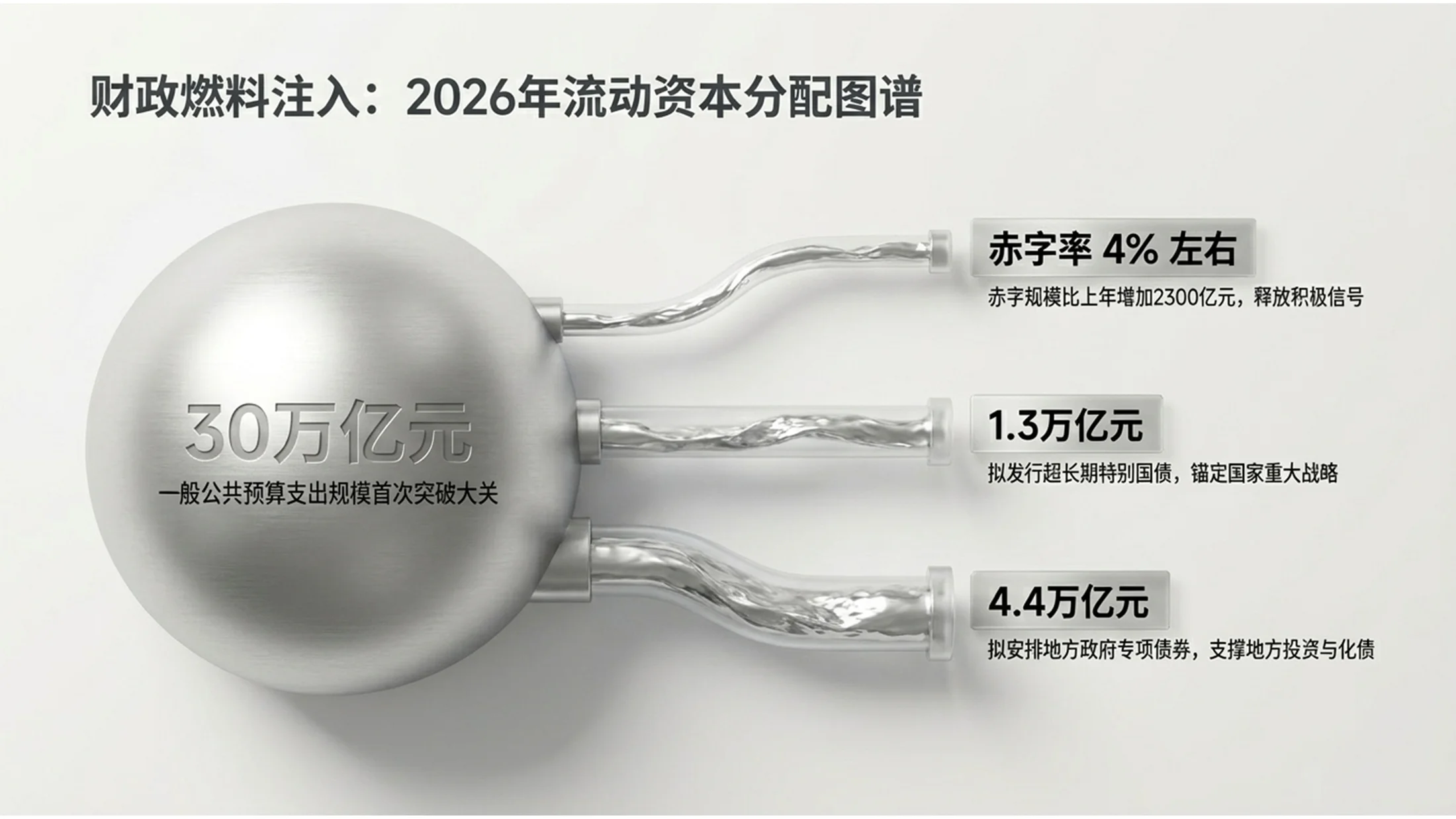 钛金属材质液态金属风格政府工作报告PPT - 预览图6