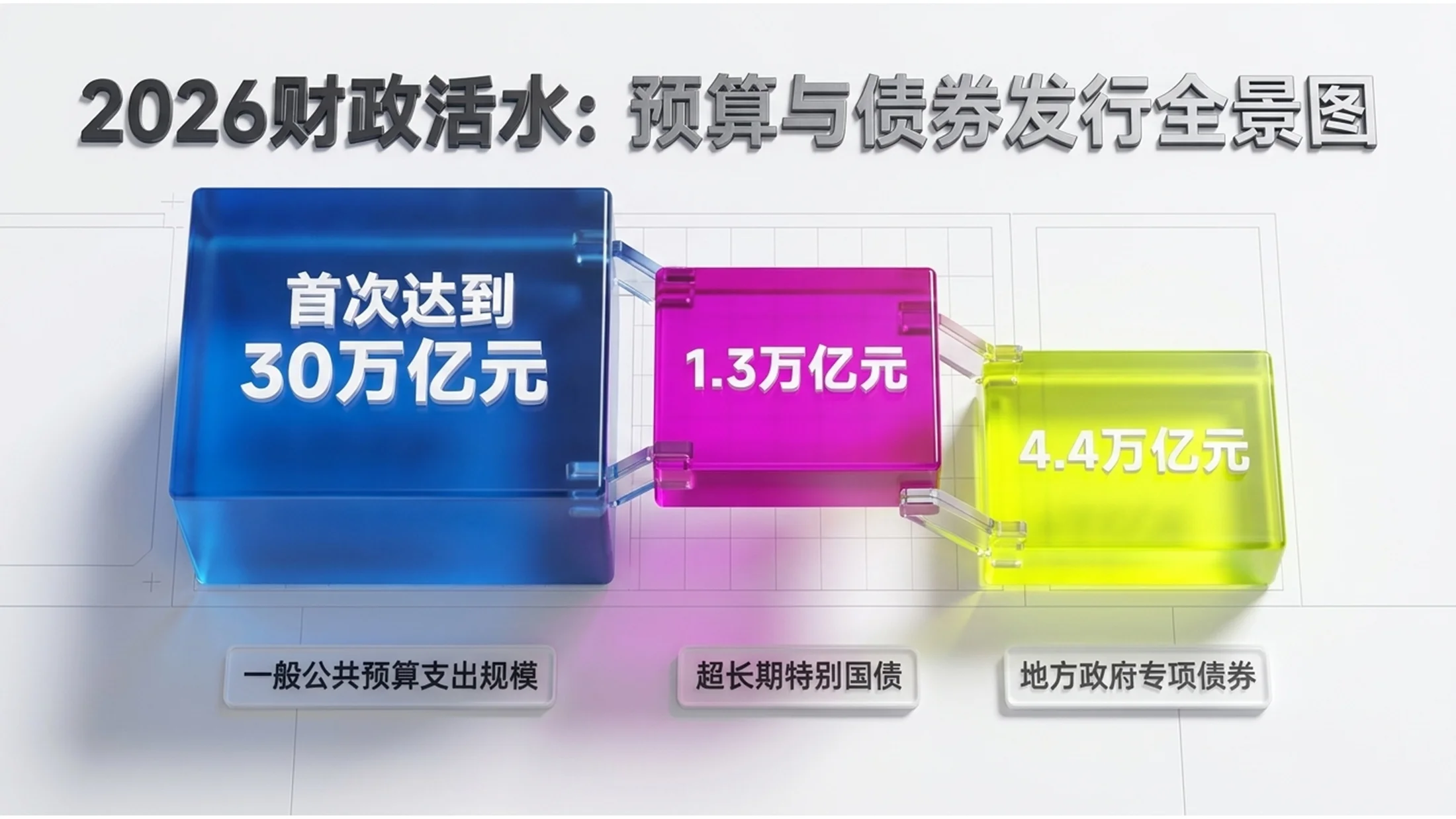 鲜艳五彩塑料纹理风格政府工作报告PPT - 预览图14