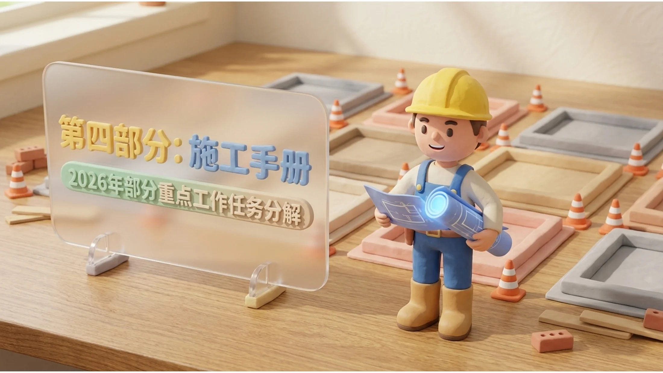 3D黏土可爱卡通风格政府工作报告PPT - 预览图17