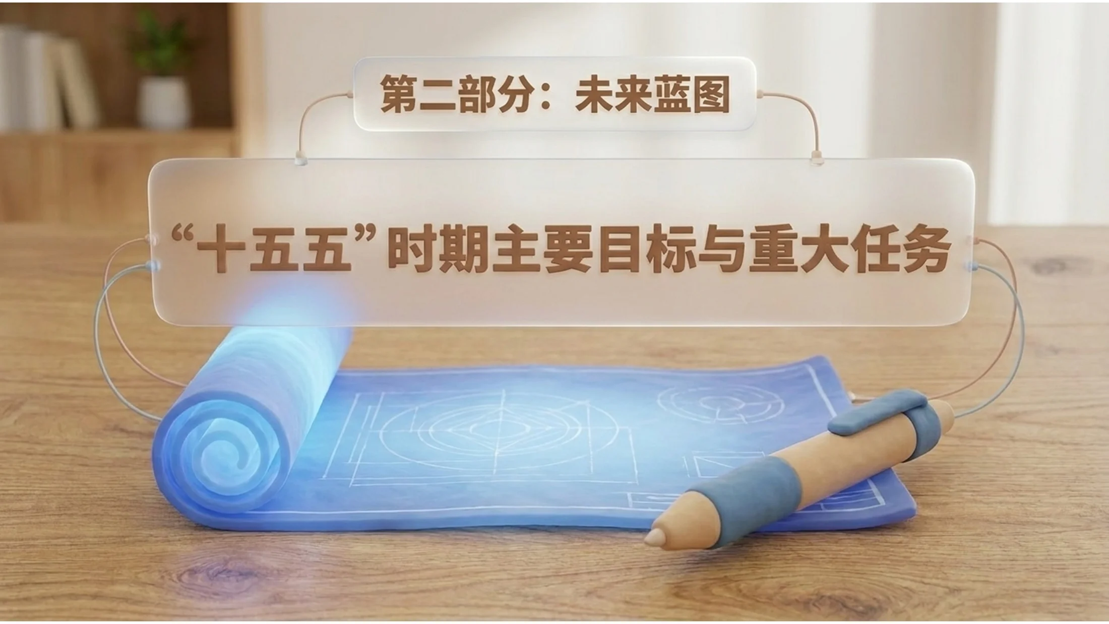 3D黏土可爱卡通风格政府工作报告PPT - 预览图8