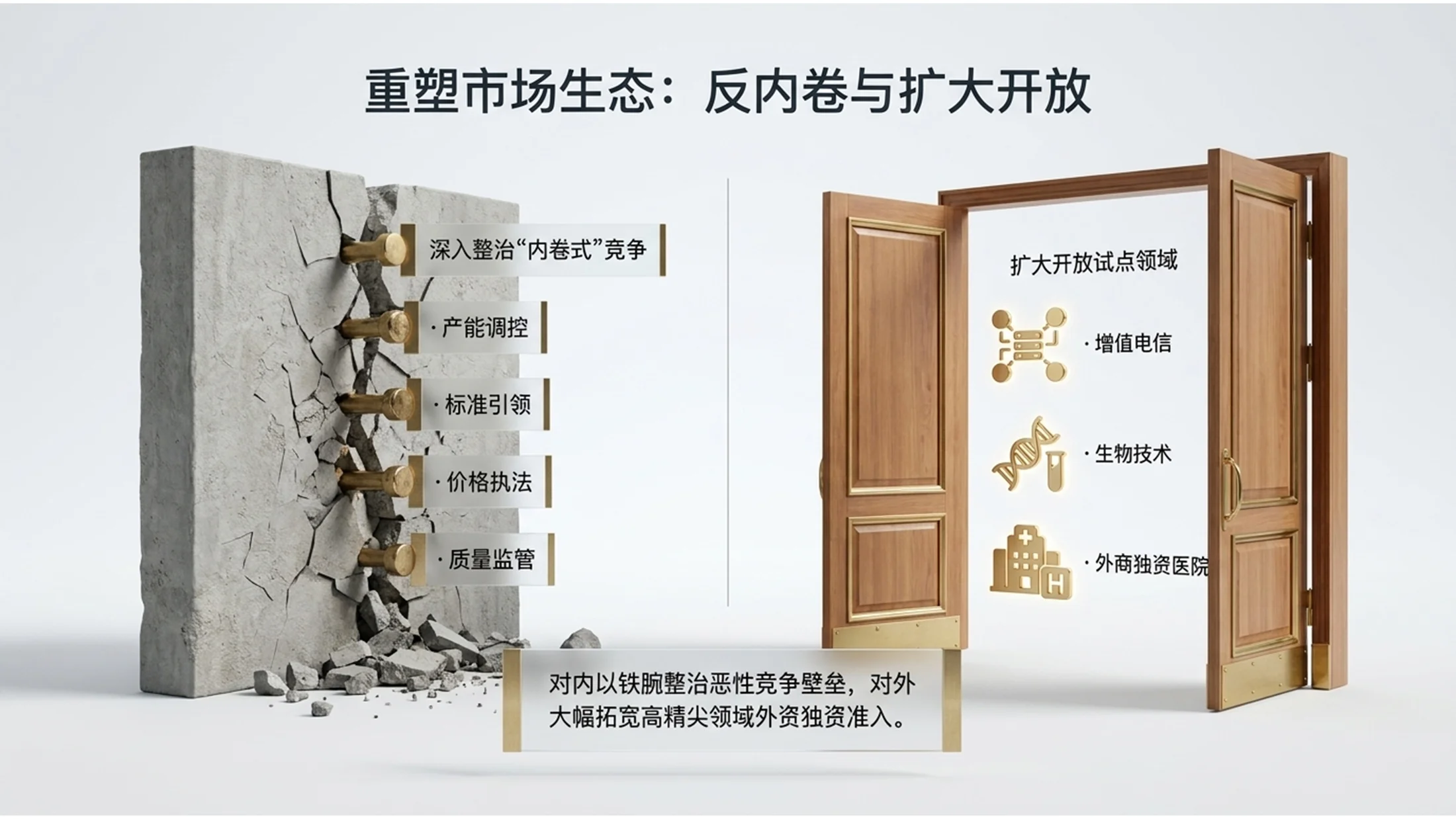 高清三维3D玻璃质感风格政府工作报告PPT - 预览图13