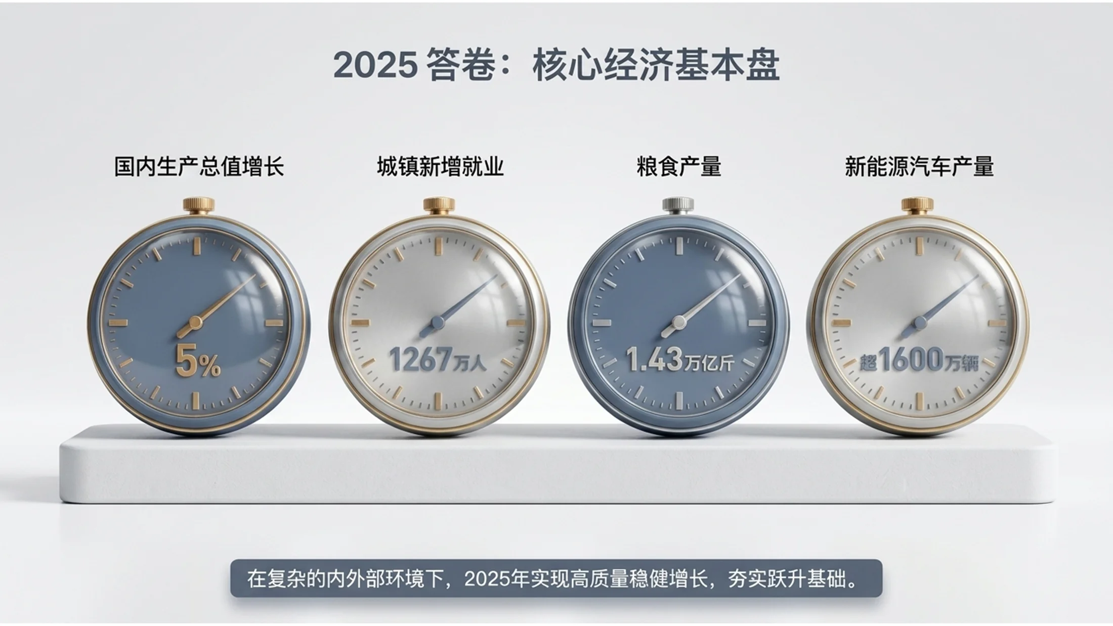 高清三维3D玻璃质感风格政府工作报告PPT - 预览图2