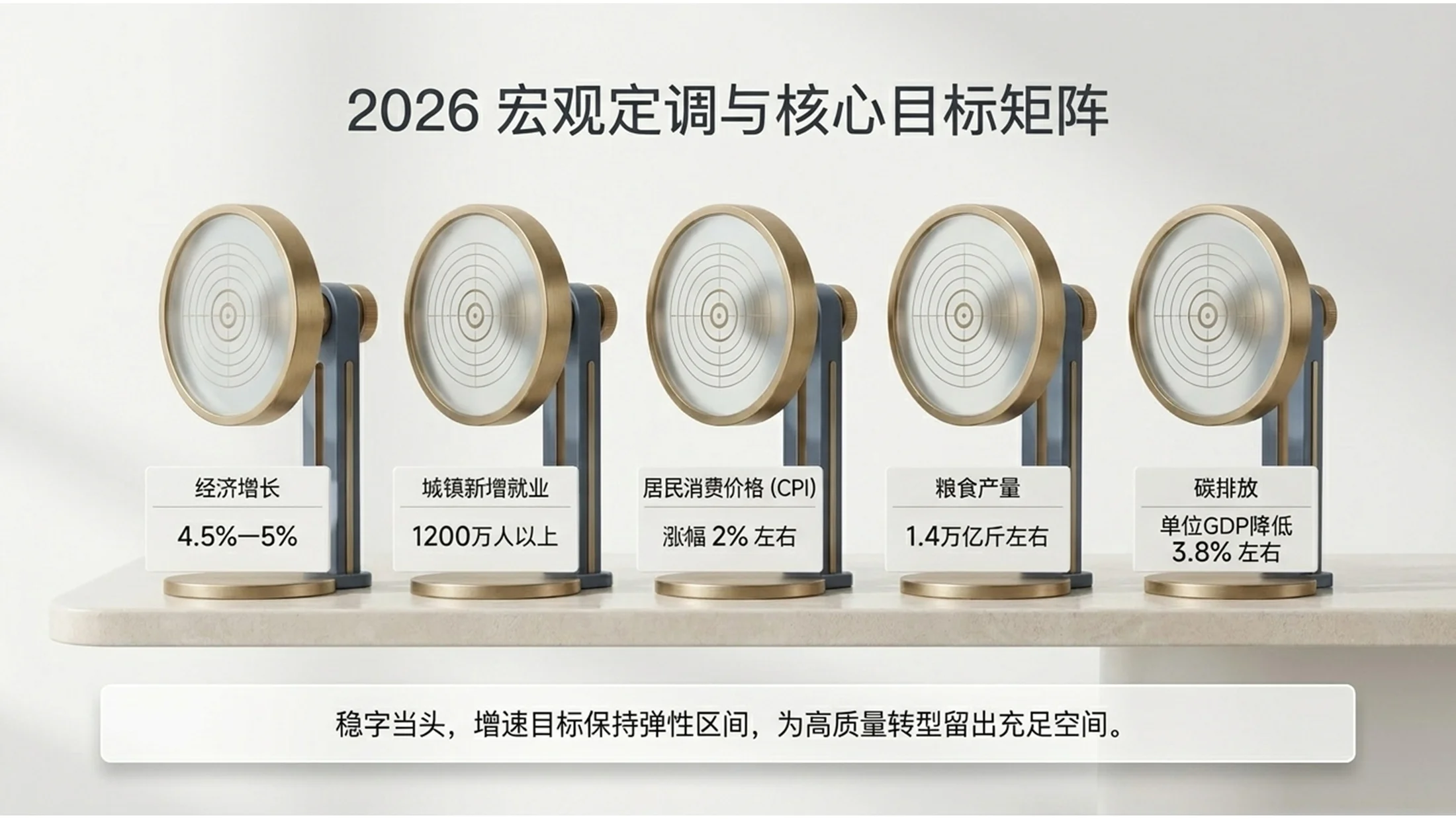 高清三维3D玻璃质感风格政府工作报告PPT - 预览图6