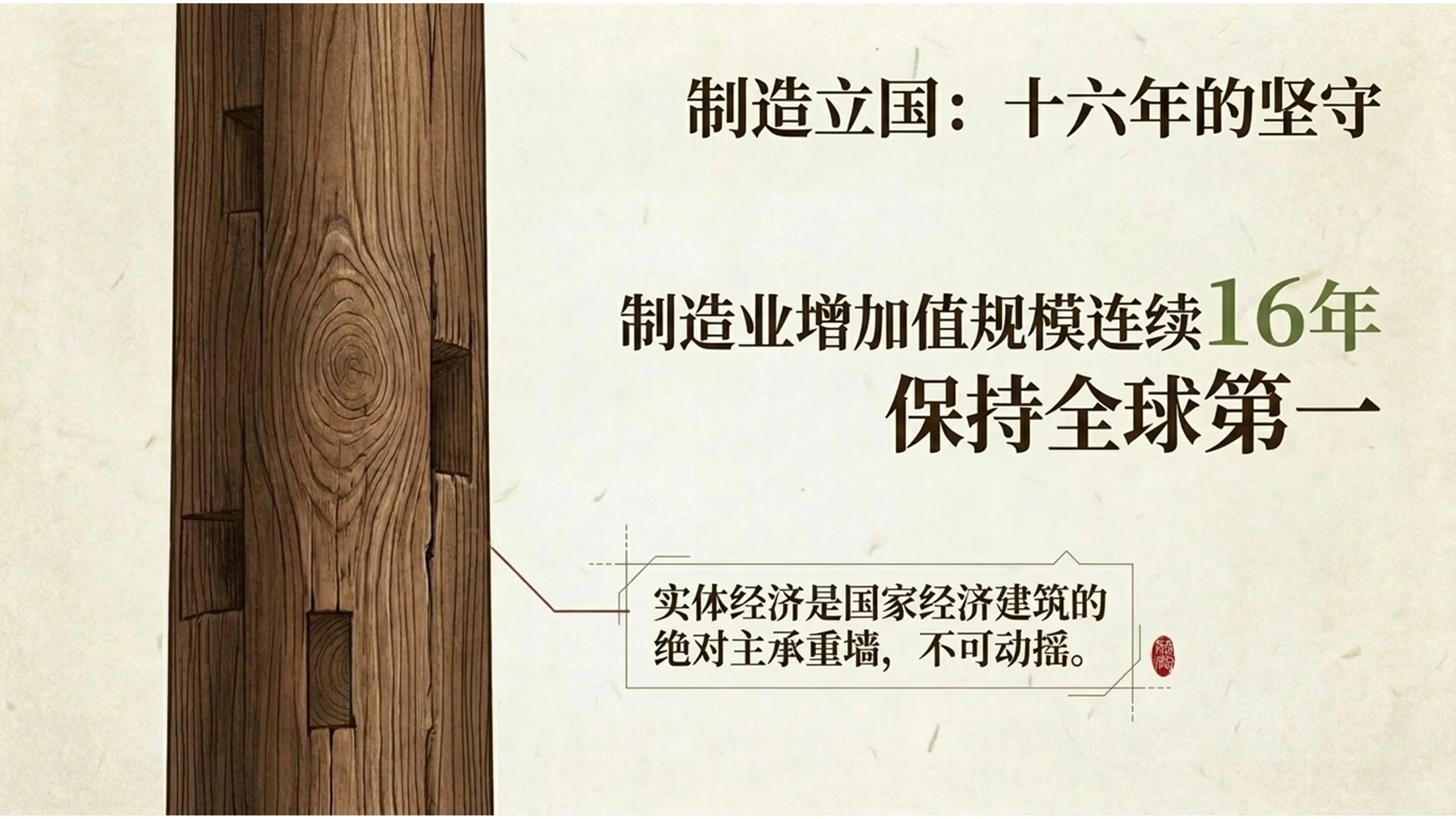 简约日式木作风格政府工作报告PPT - 预览图6