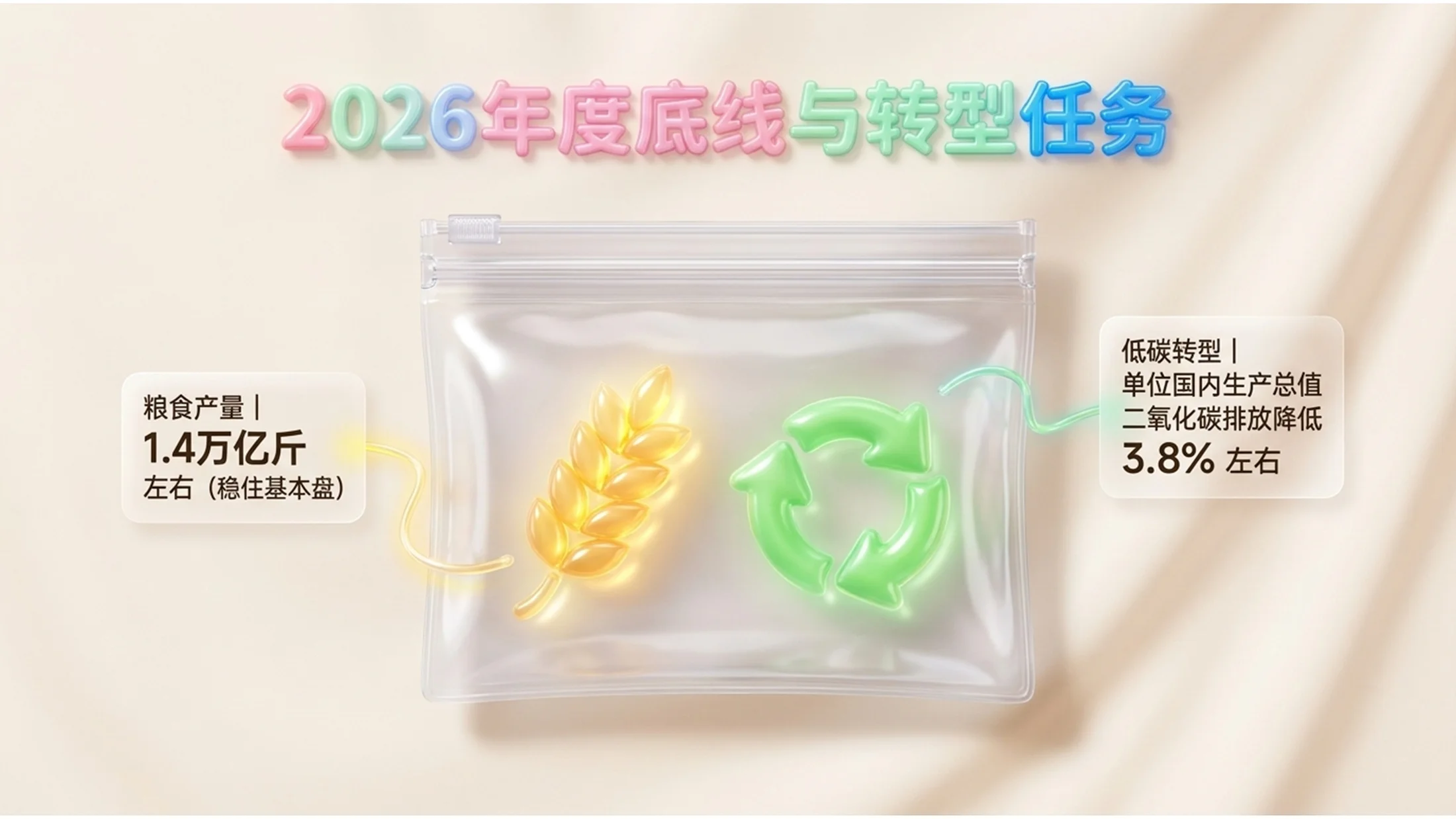 C4D充气塑料气球风格政府工作报告PPT - 预览图13