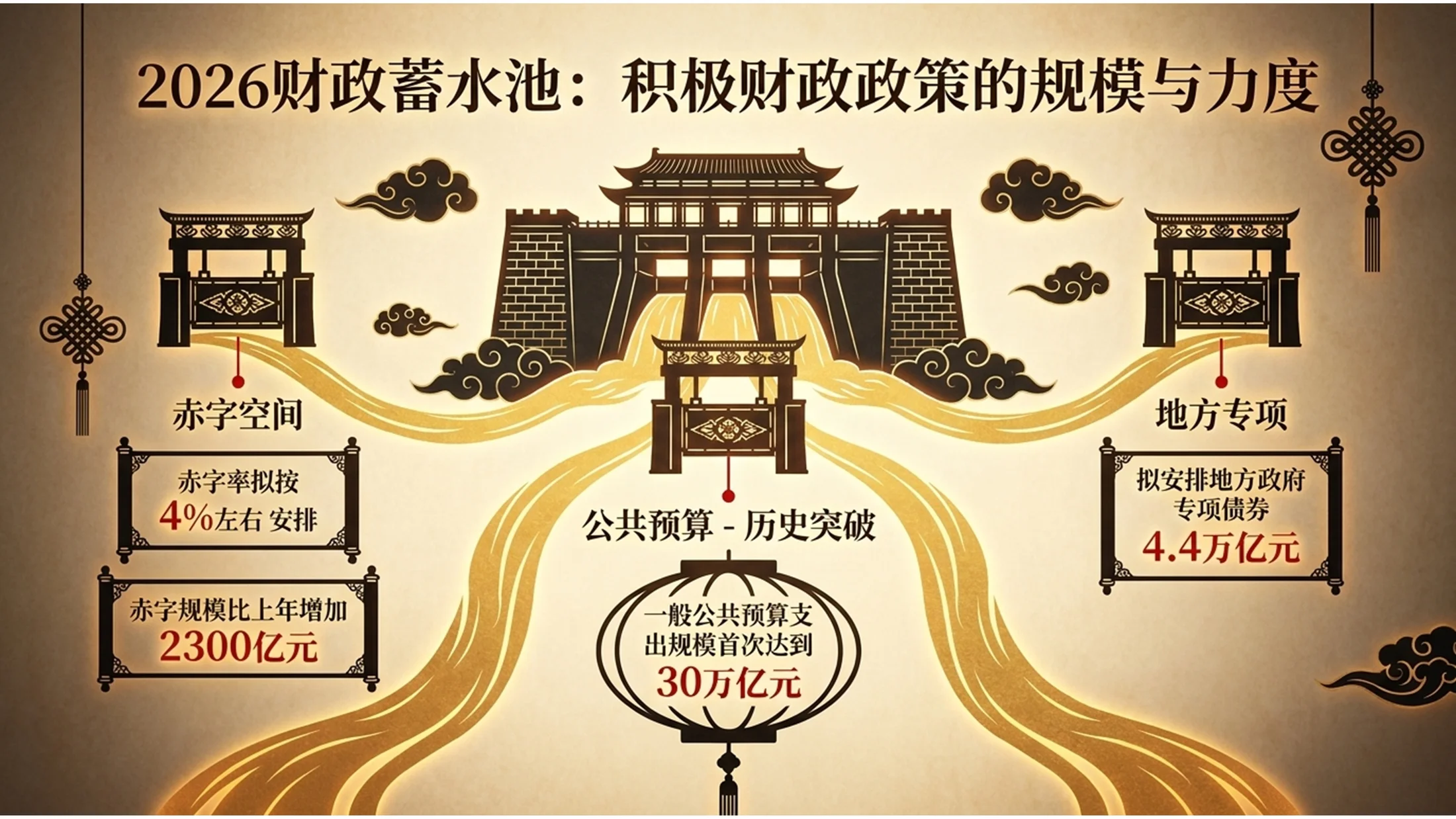 中国传统皮影戏风格政府工作报告PPT - 预览图8