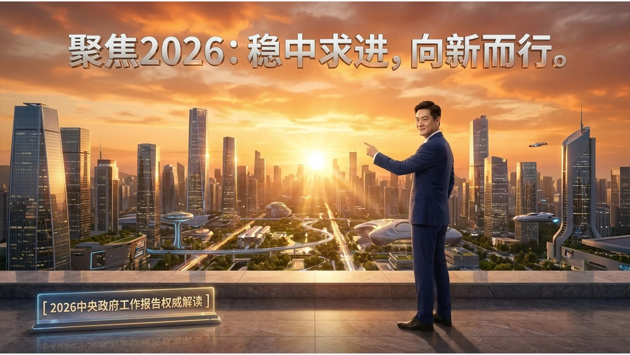 超级实拍场景化风格政府工作报告PPT - 预览图15