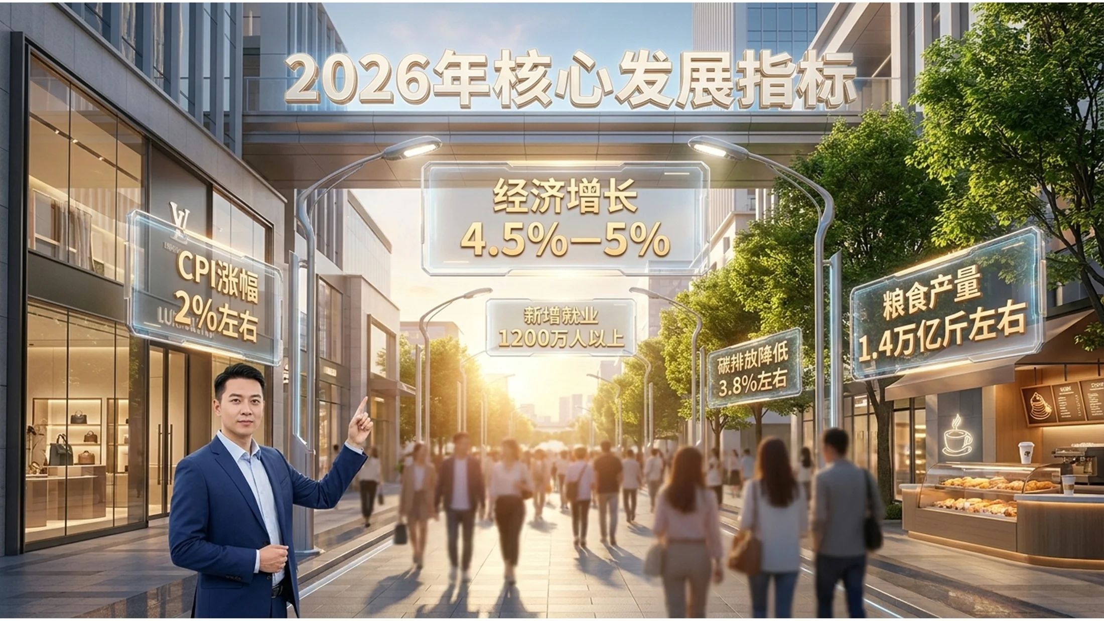 超级实拍场景化风格政府工作报告PPT - 预览图6