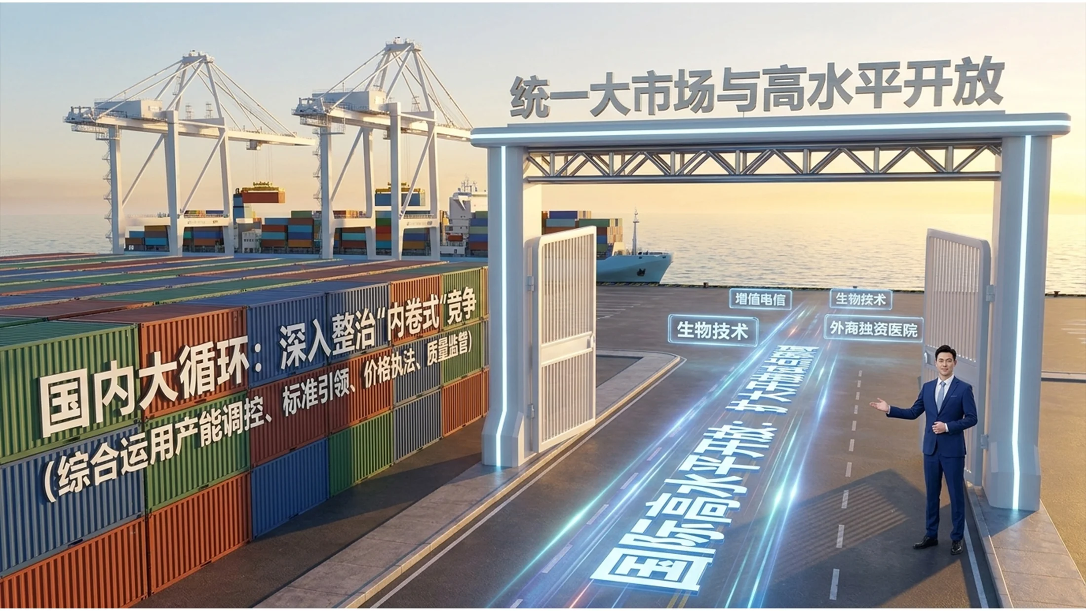 超级实拍场景化风格政府工作报告PPT - 预览图9