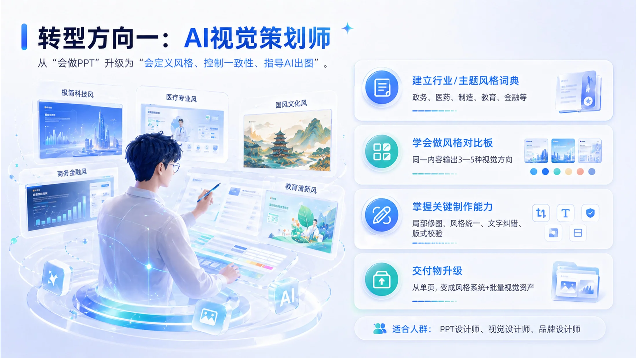 轻氧科技风格AI演示对PPT从业者影响与转型 - 预览图8