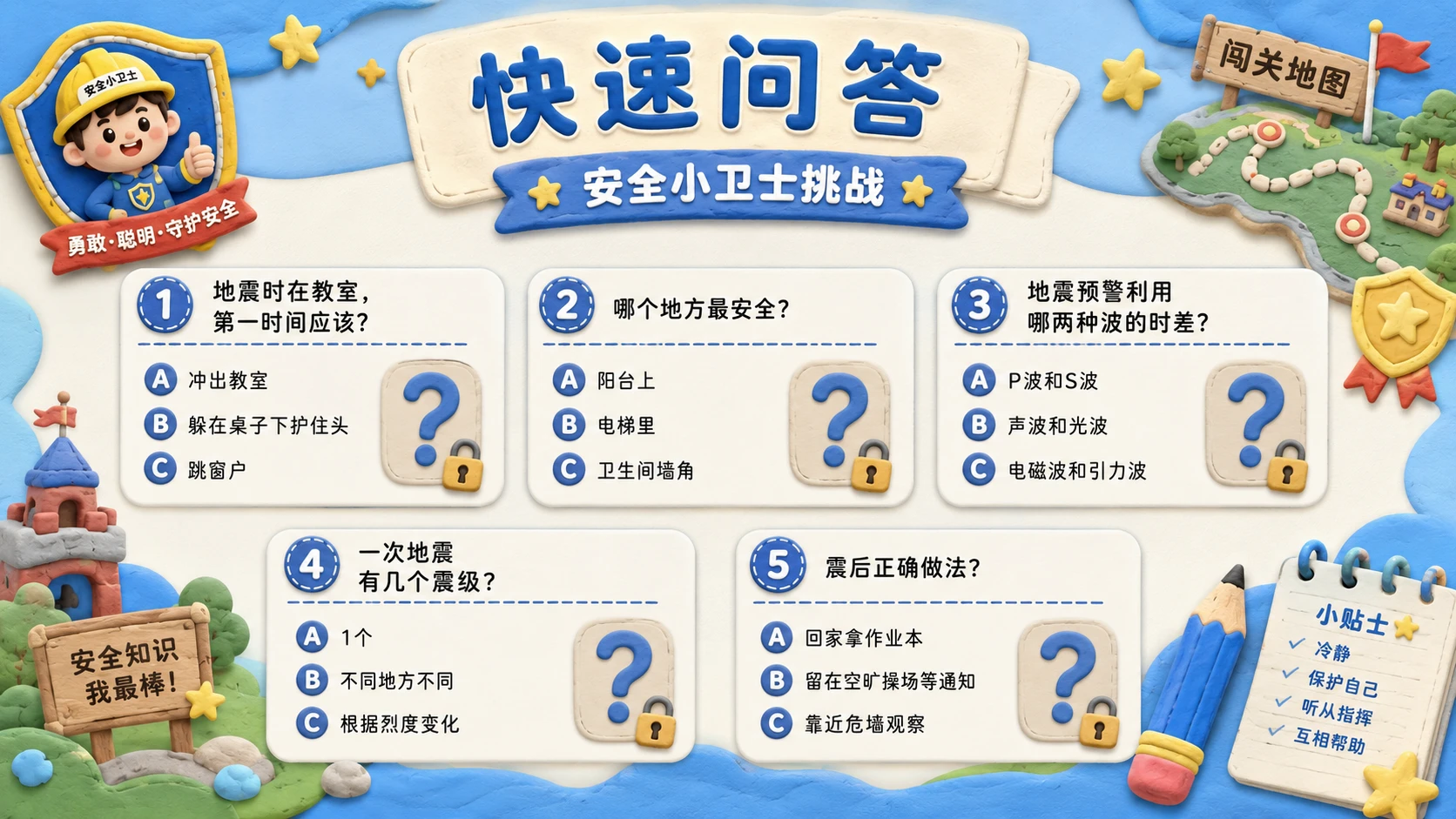 地震来了我不怕——学生防震减灾科普课 - 预览图15