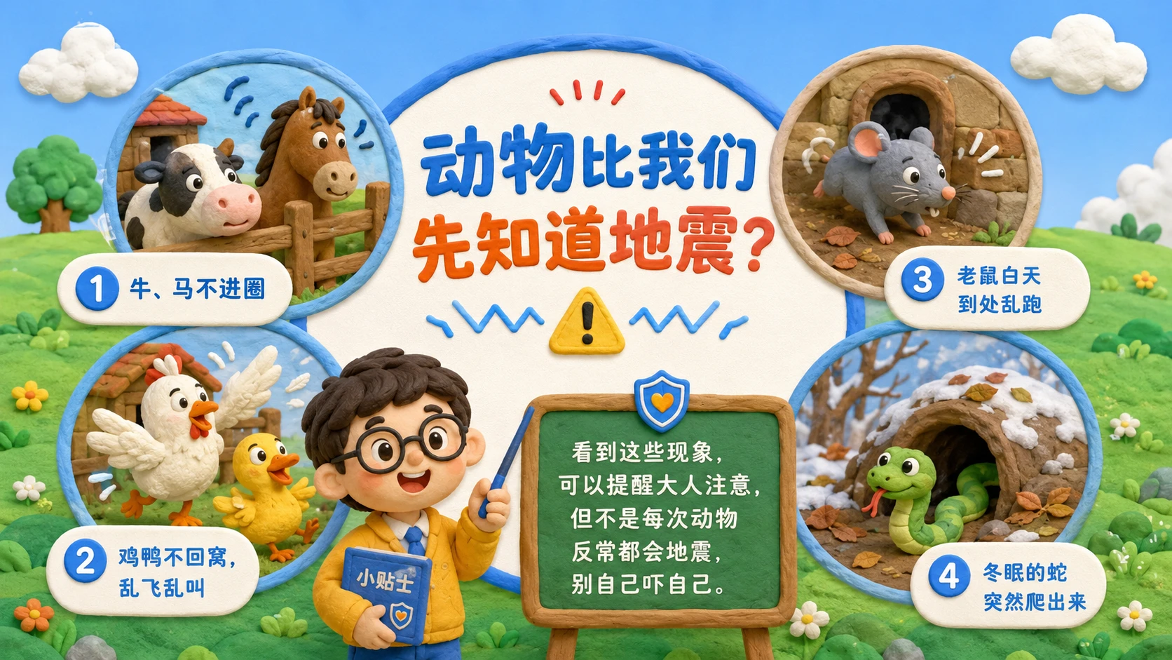 地震来了我不怕——学生防震减灾科普课 - 预览图4