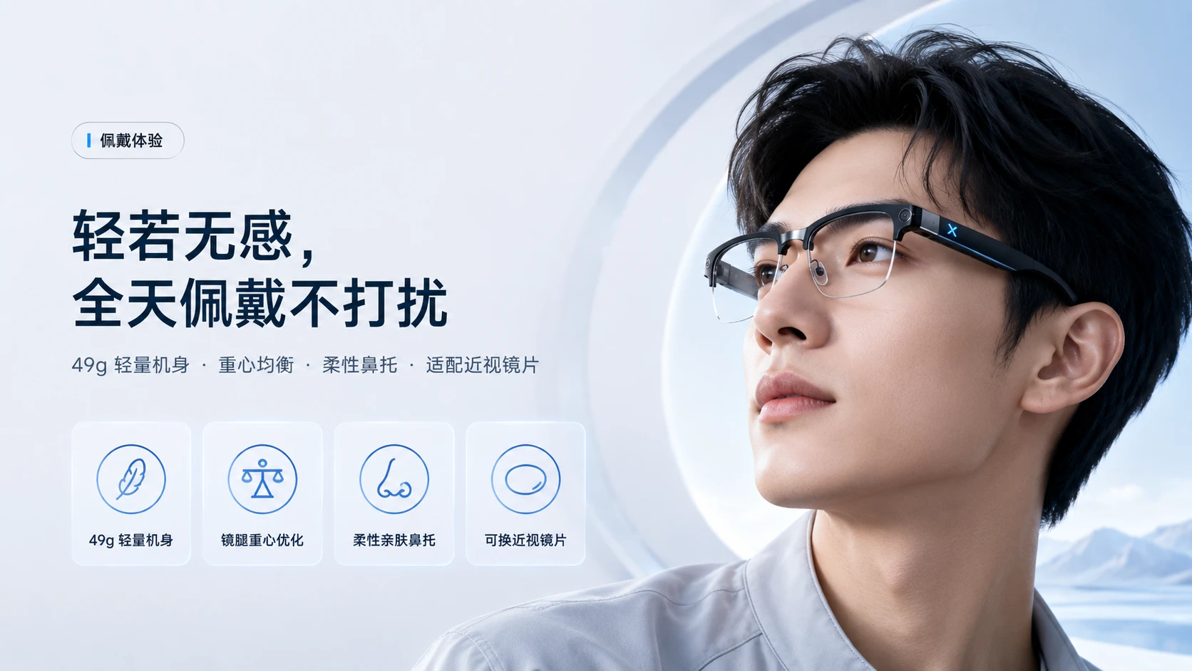 灵境AI智能眼镜发布会PPT - 预览图4