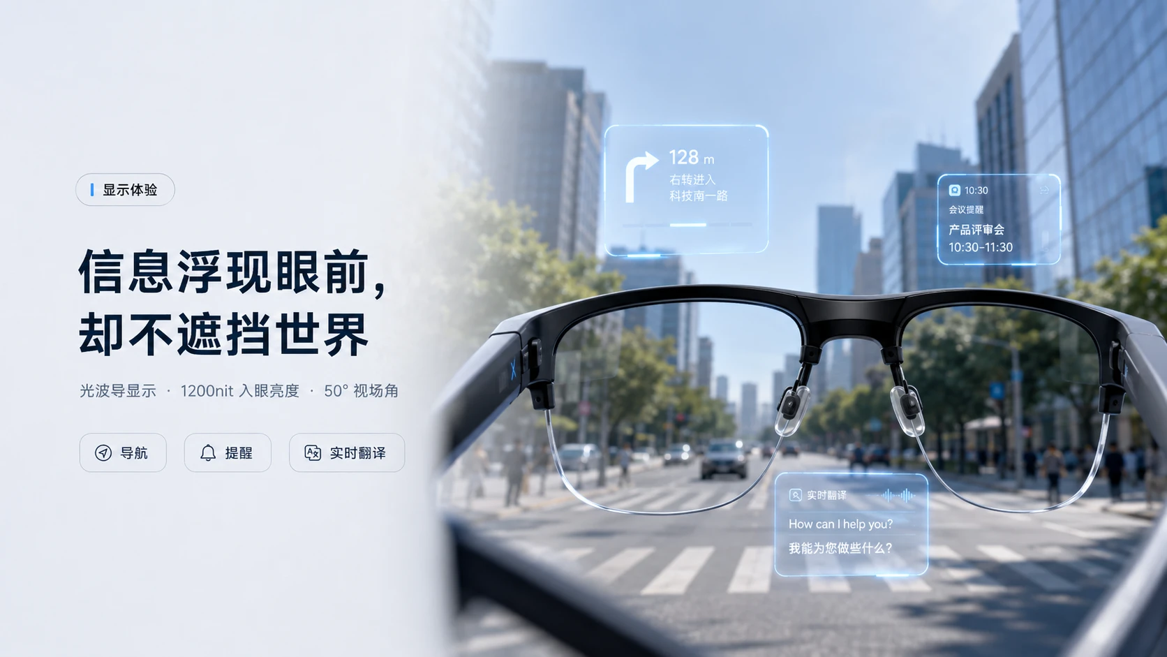 灵境AI智能眼镜发布会PPT - 预览图6