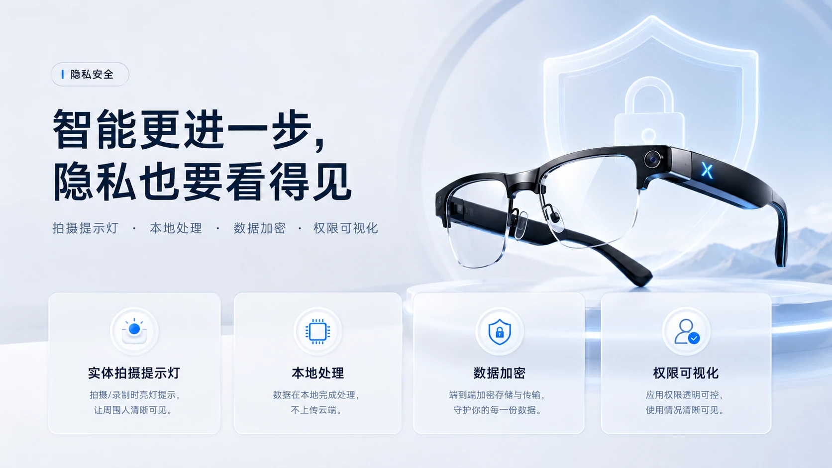 灵境AI智能眼镜发布会PPT - 预览图8