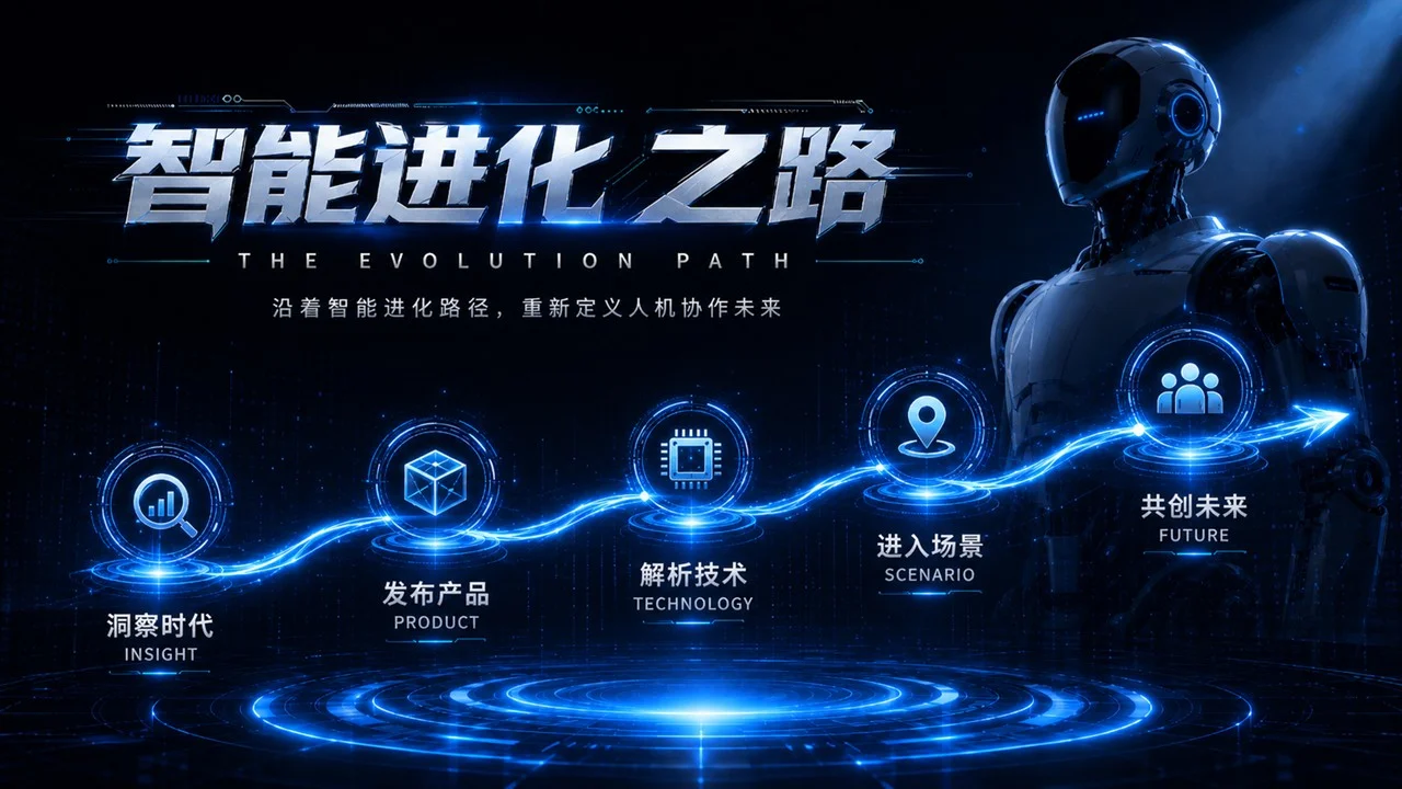 智能机器人介绍PPT - 预览图1