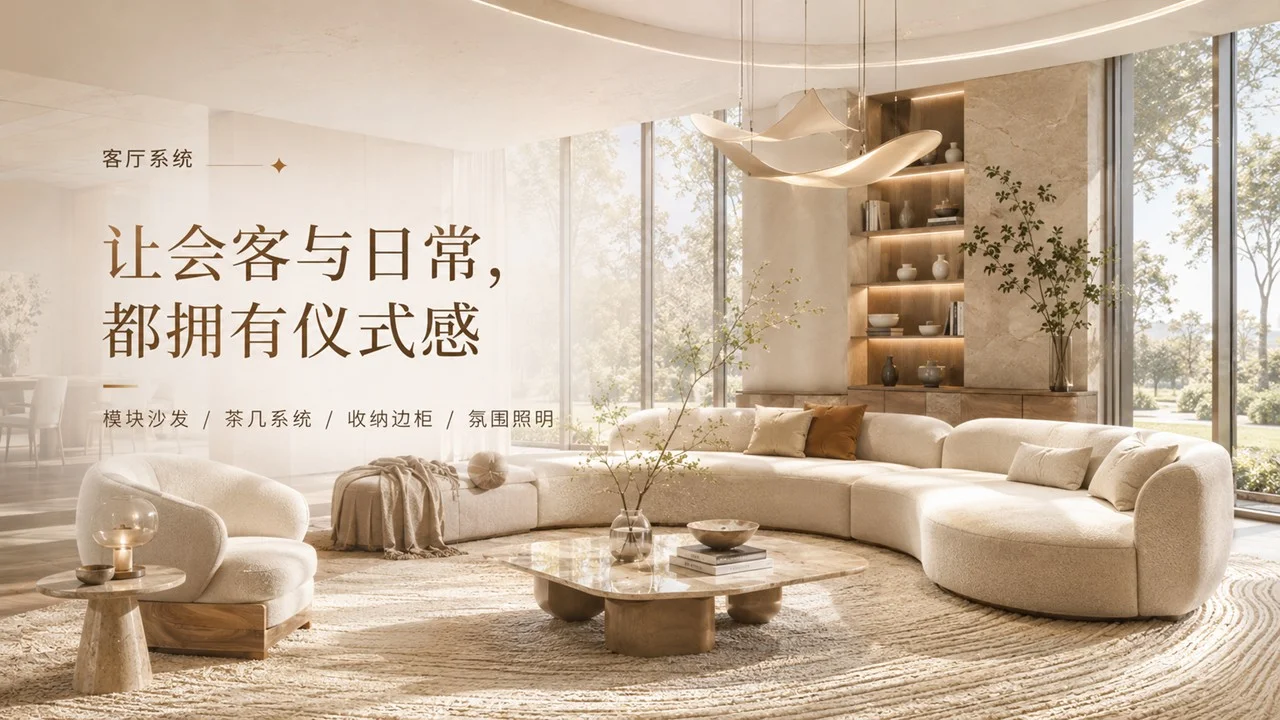 living高端家居品牌发布会PPT - 预览图6