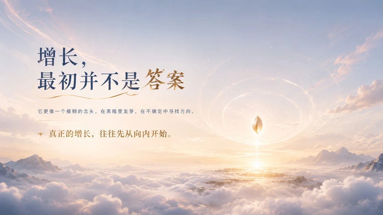 一场关于增长的梦PPT - 预览图1