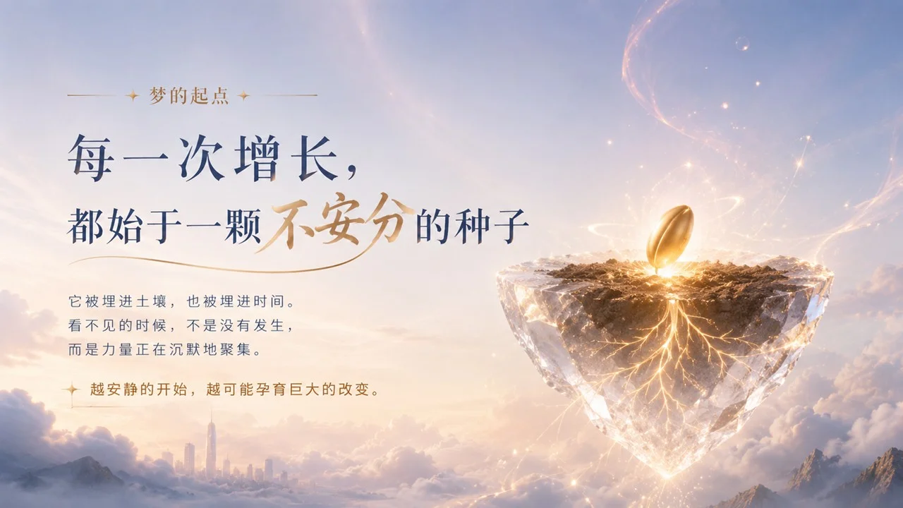 一场关于增长的梦PPT - 预览图2