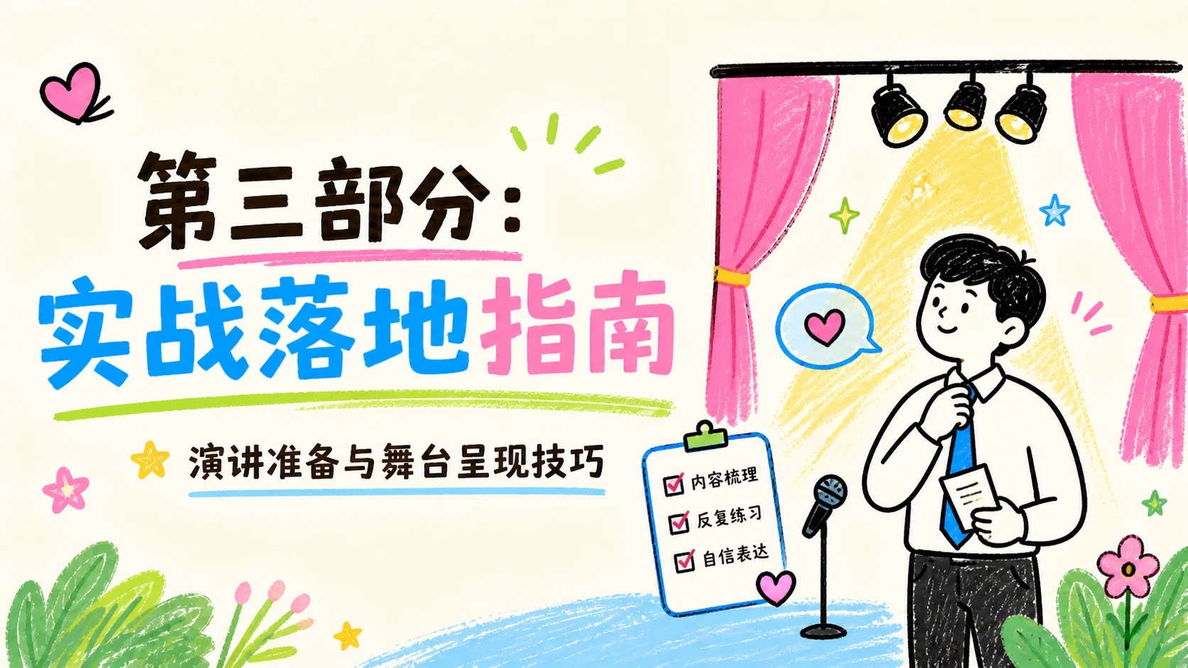 小红书风格《演讲的力量》读书分享PPT - 预览图14