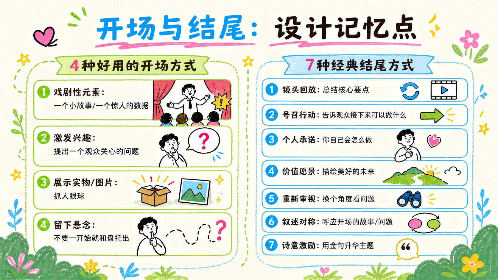 小红书风格《演讲的力量》读书分享PPT - 预览图16