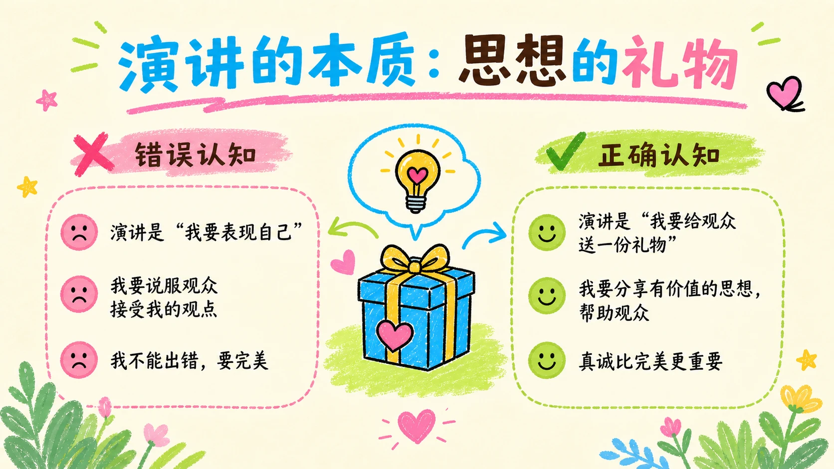 小红书风格《演讲的力量》读书分享PPT - 预览图5