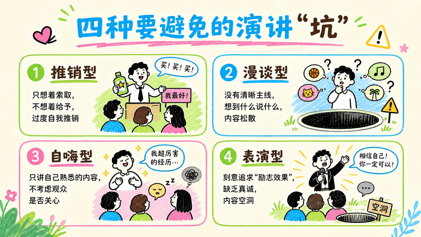 小红书风格《演讲的力量》读书分享PPT - 预览图7
