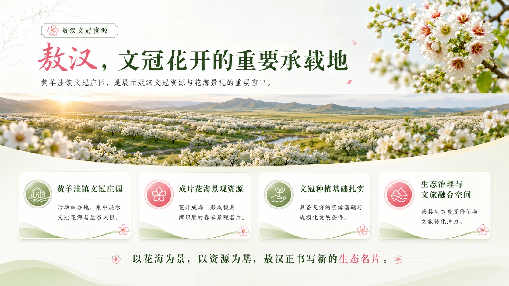 文冠绽芳华・生态耀敖汉——敖汉旗文冠赏花季暨文冠产业推广活动推介 - 预览图3