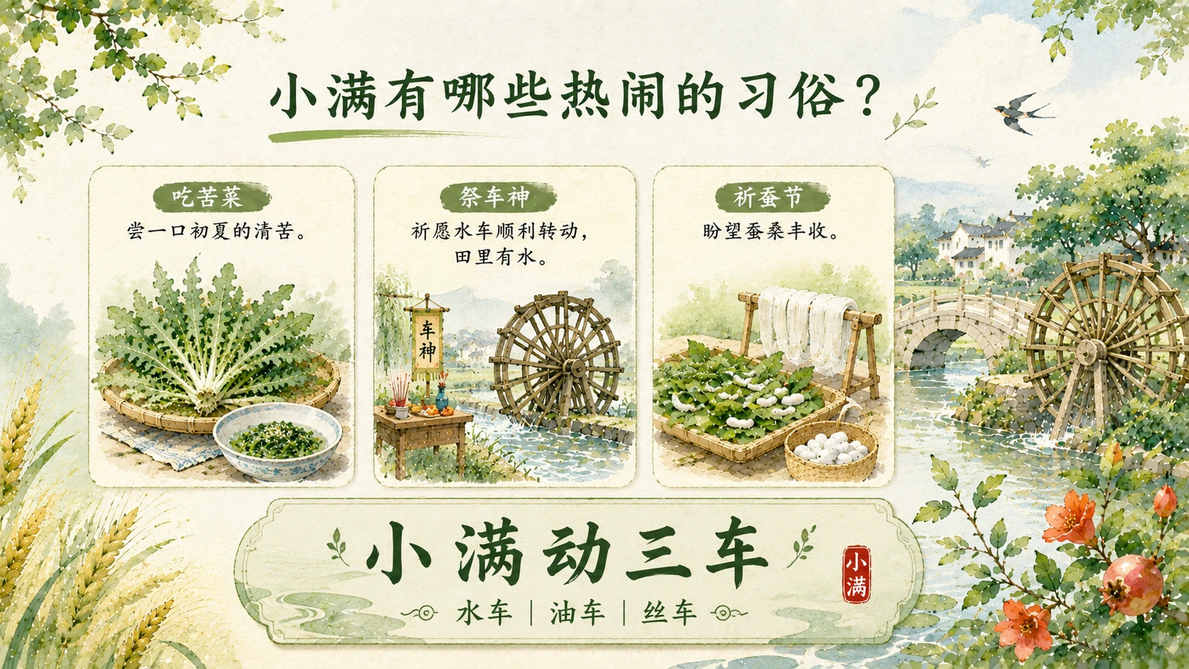 节气有知·小满｜夏天为什么只满了一点点？ - 预览图11