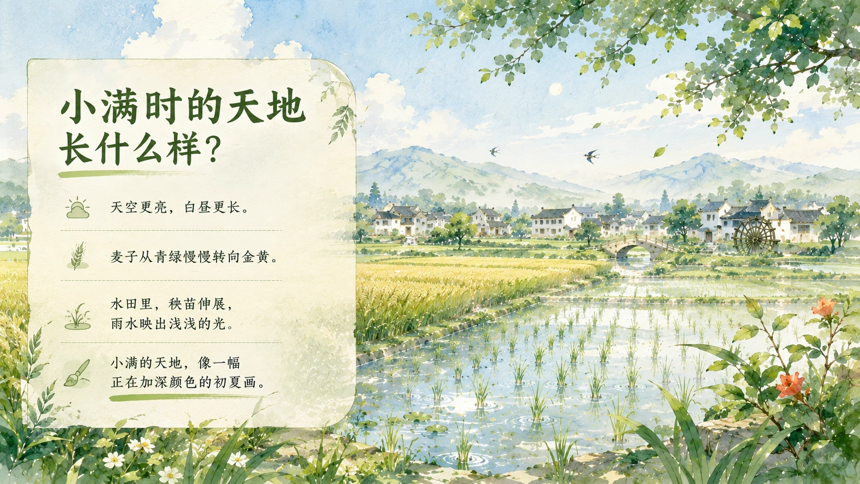 节气有知·小满｜夏天为什么只满了一点点？ - 预览图5