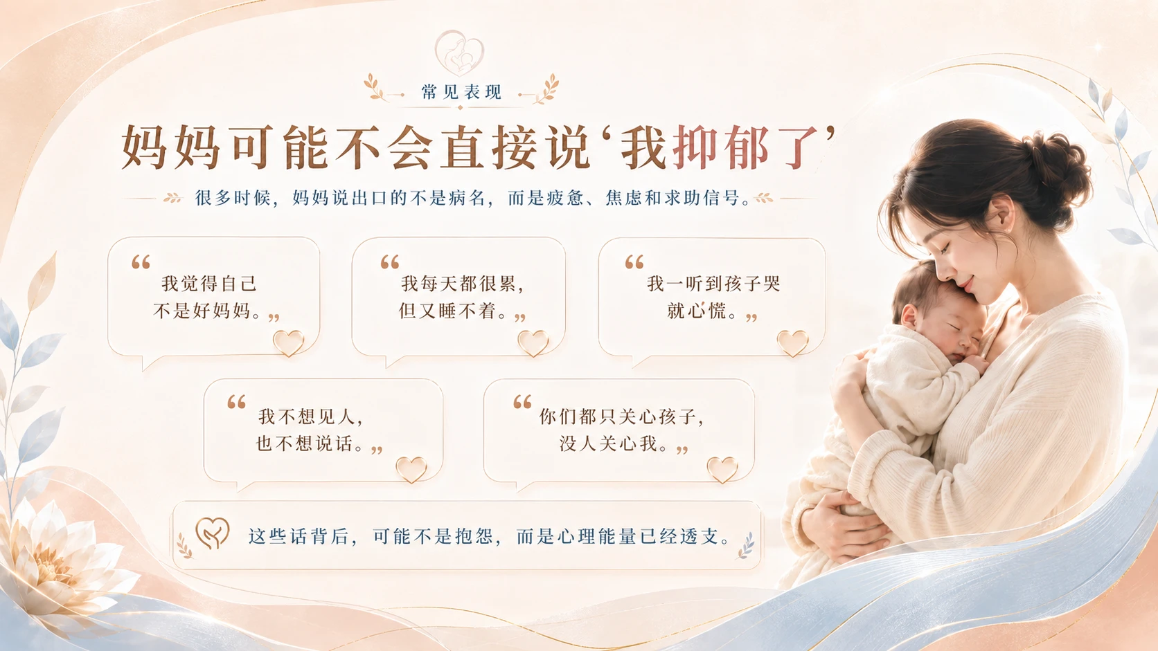 看见妈妈：预防产后抑郁心理健康课 - 预览图5