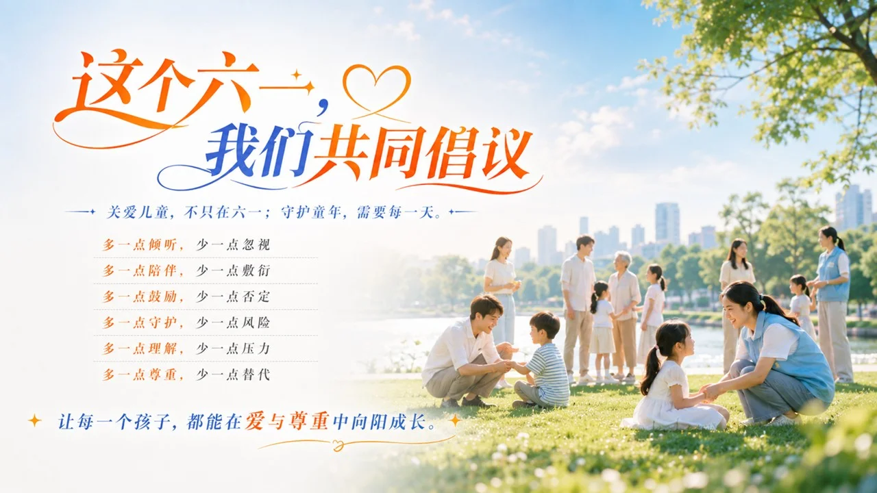 关爱儿童不止在六一宣传PPT - 预览图11