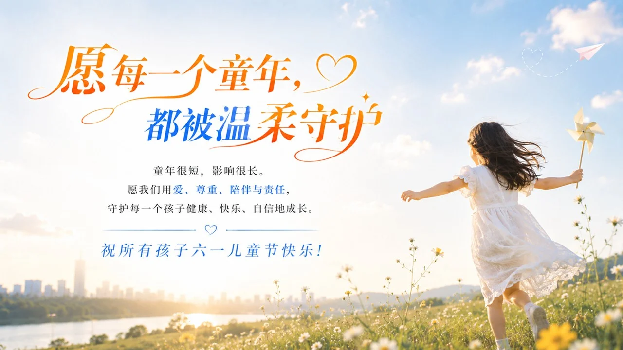 关爱儿童不止在六一宣传PPT - 预览图13