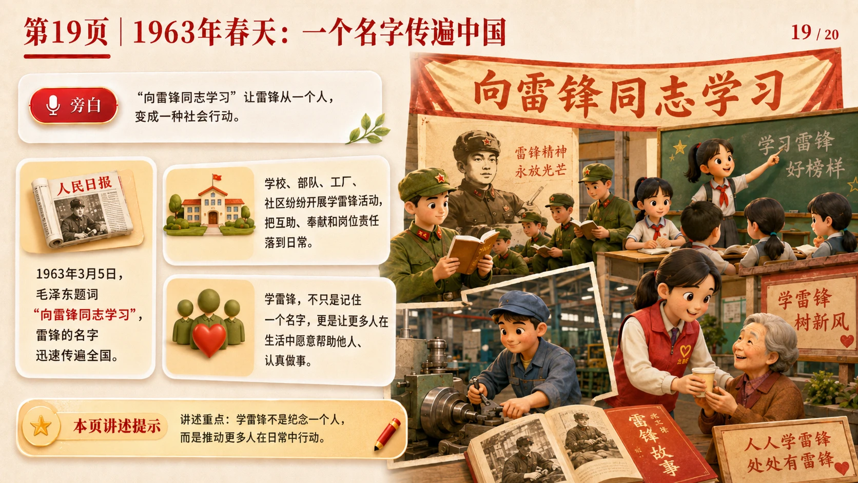 雷锋事迹：平凡中的伟大 - 预览图19