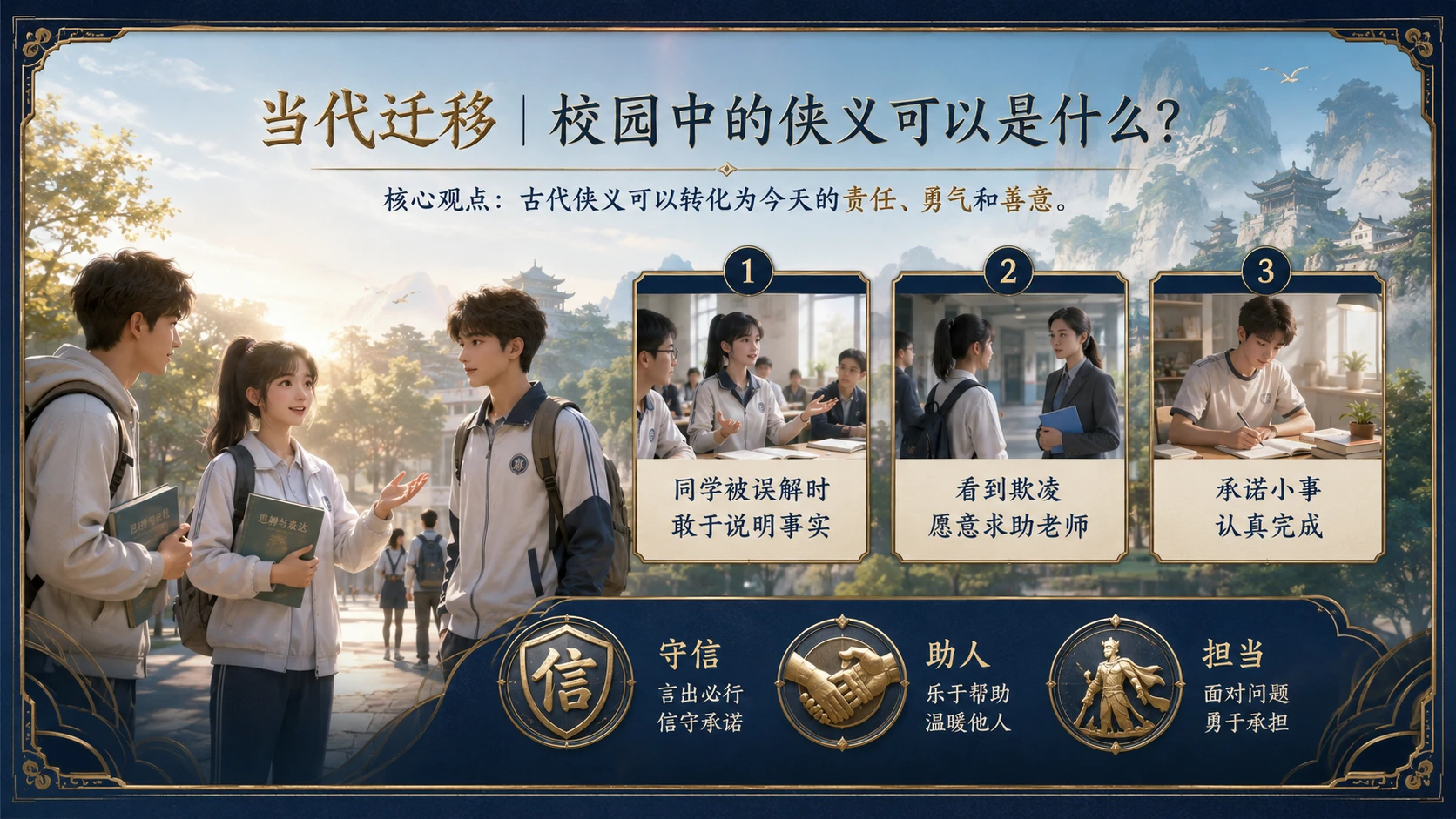 古诗与故事_侠客行 - 预览图13