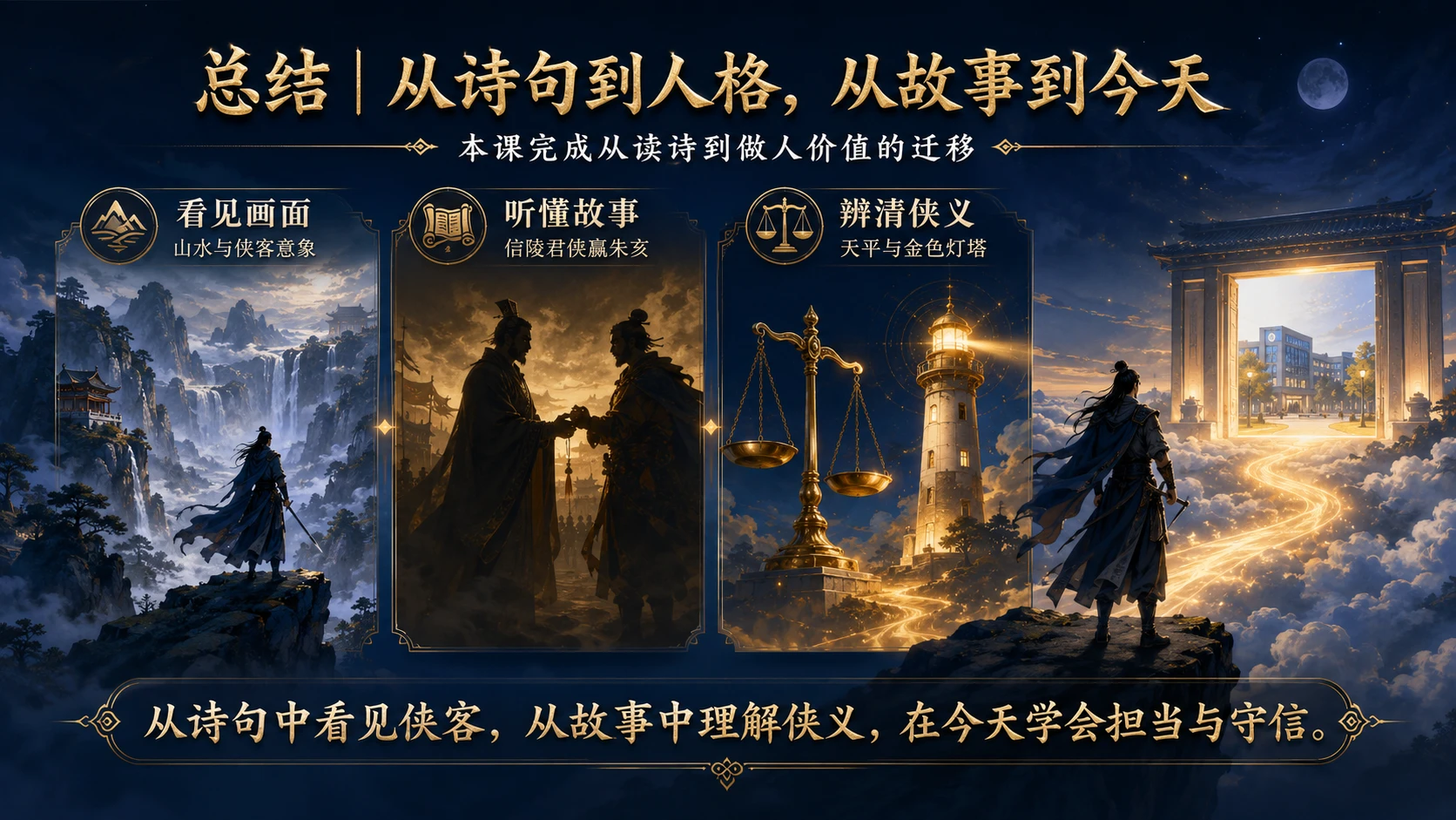 古诗与故事_侠客行 - 预览图16