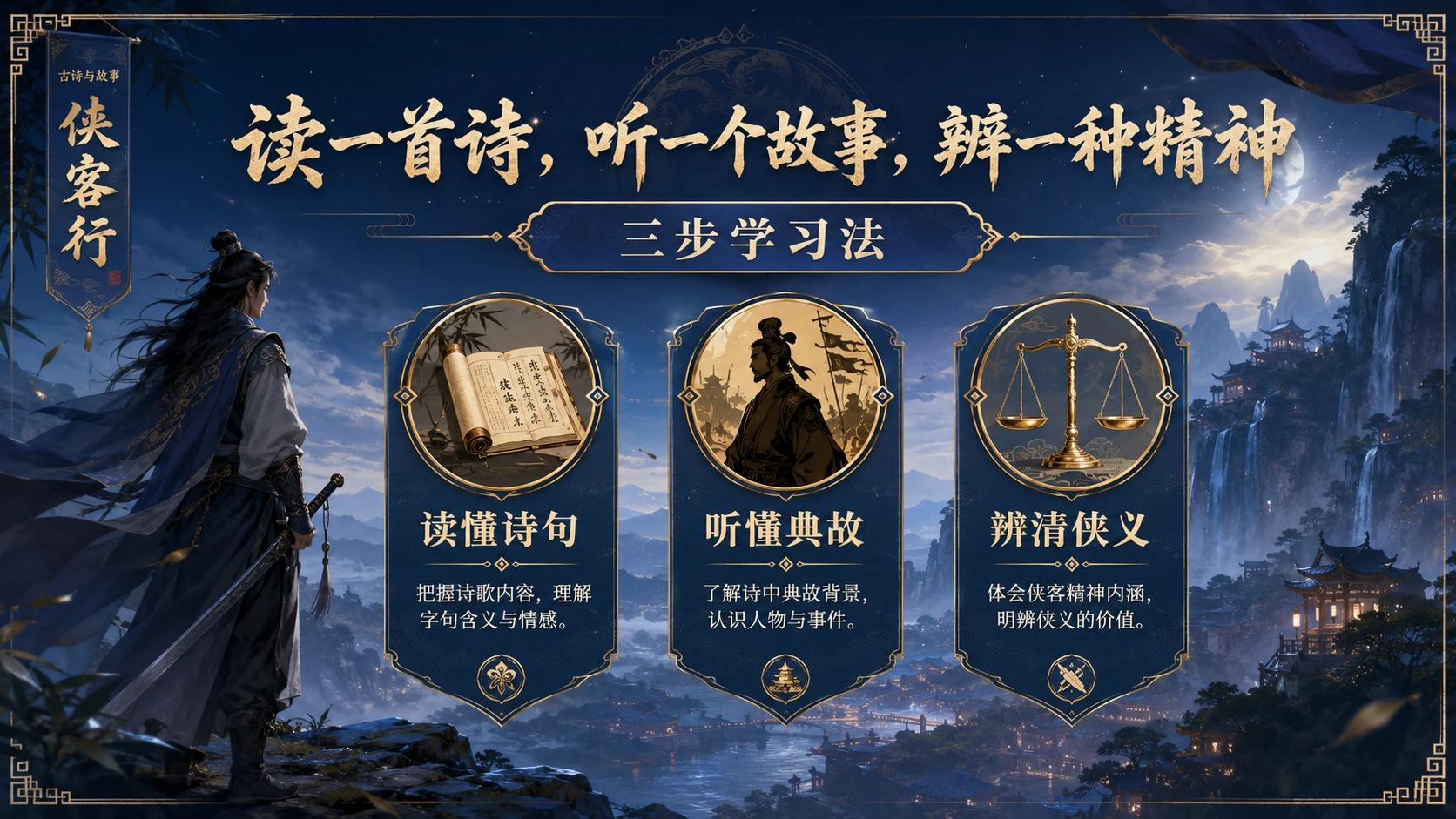 古诗与故事_侠客行 - 预览图2