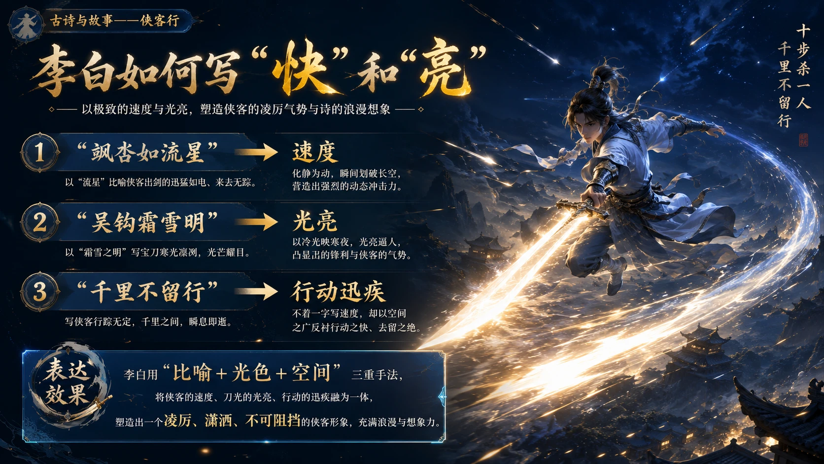 古诗与故事_侠客行 - 预览图7