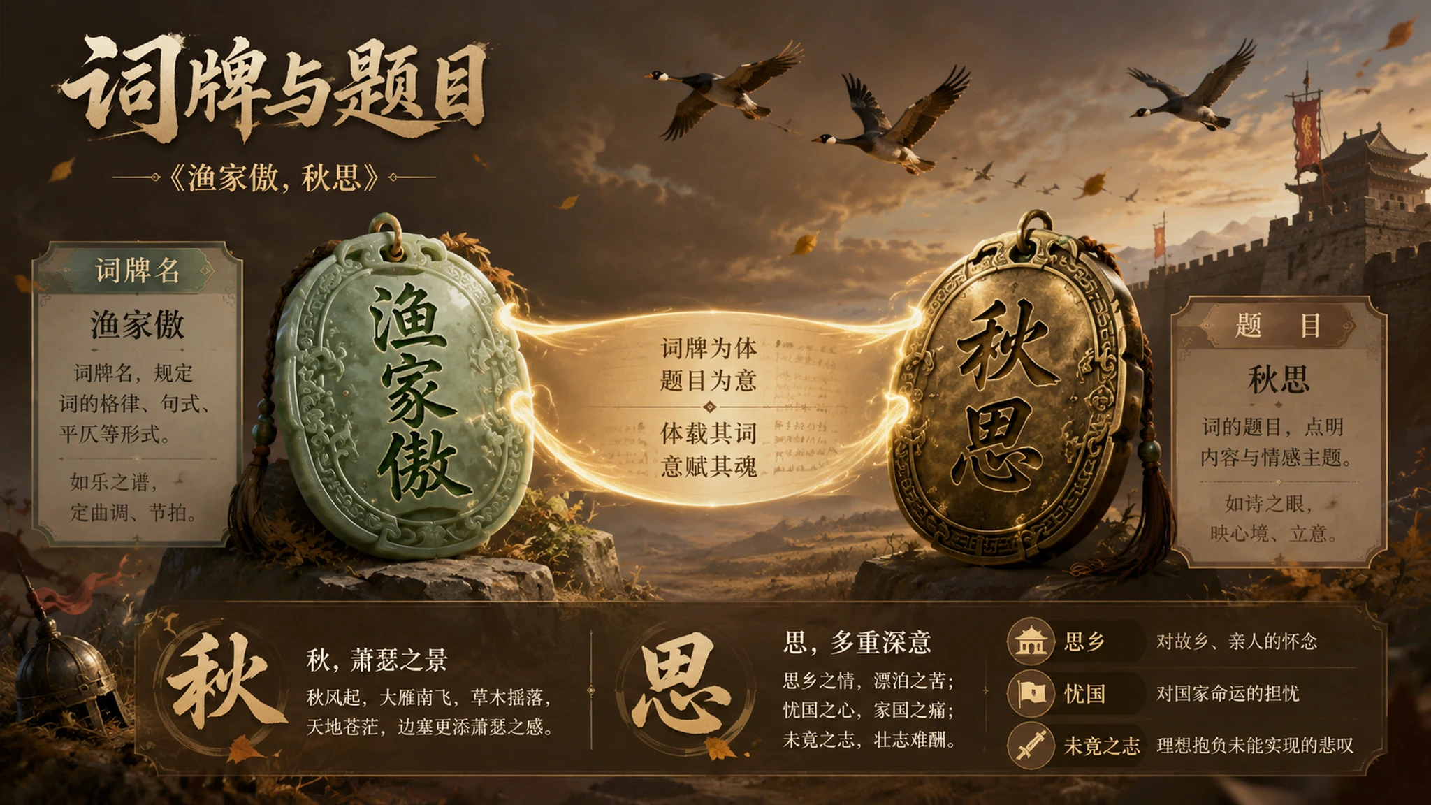 渔家傲秋思_【CG风格】2K - 预览图9